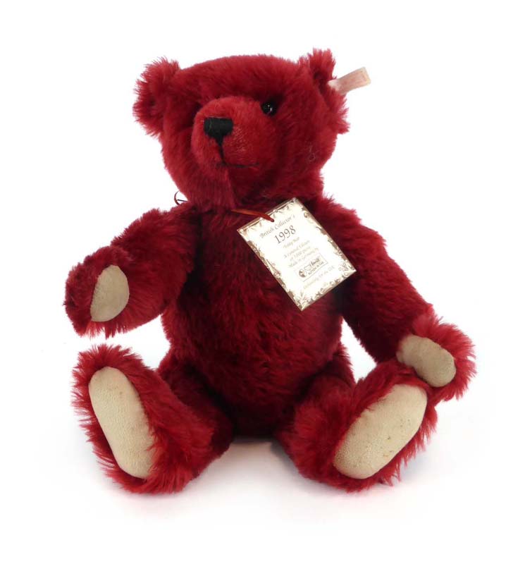 A limited edition fully jointed Steiff 'British Collector's 1998' bear, No. - Image 2 of 2