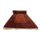 An early 20th century woolen runner,