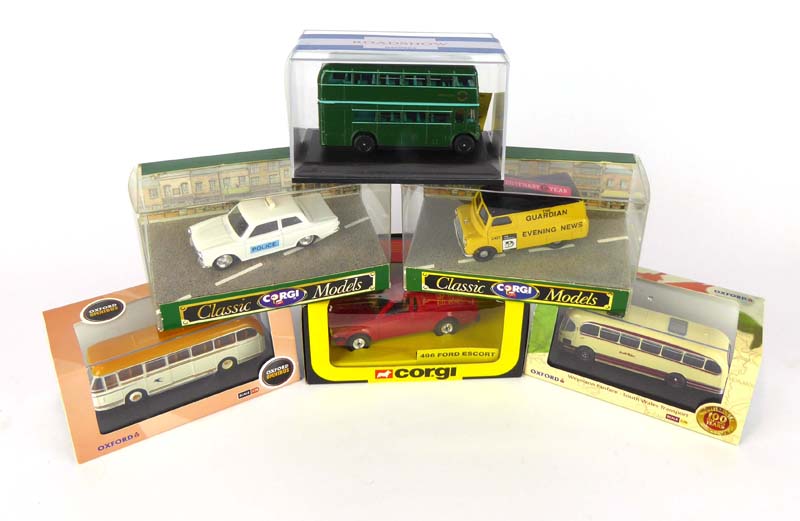 Fifteen Oxford diecast commercial and other vehicles, six Corgi models, - Image 2 of 4