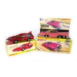 Two Dinky Toys models comprising: 100 Lady Penelope's FAB 1 and 103 Spectrum patrol car,
