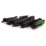 A group of nine Hornby OO gauge loco's including 'Royal Scot', 'Royal Lancer' and others,