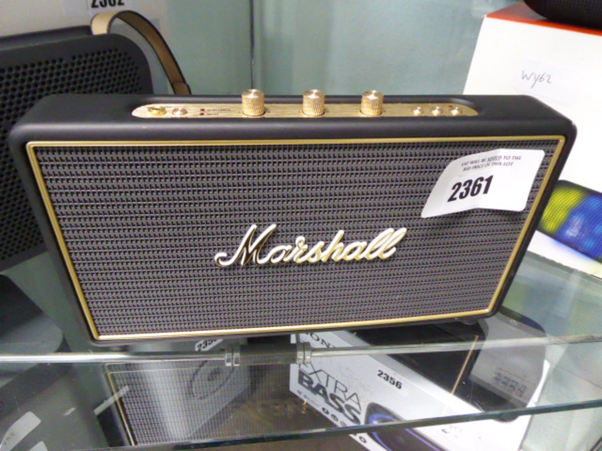 Marshall Stockwell bluetooth speaker with charger