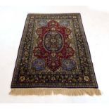 A 20th century woolen rug,