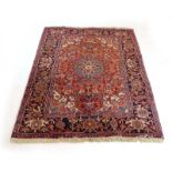 An early 20th century Heriz-type rug,