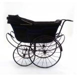 An Edwardian Sol-Perams pram by Simmons, Bermondsey, c.