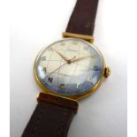 A 1950's gentleman's manual wind wristwatch by Cortebert,