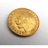 A half sovereign dated 1913