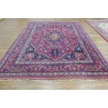 A 20th century woolen carpet,