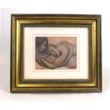 Eric Seeley, 'Embrace', signed and dated '97, oil,