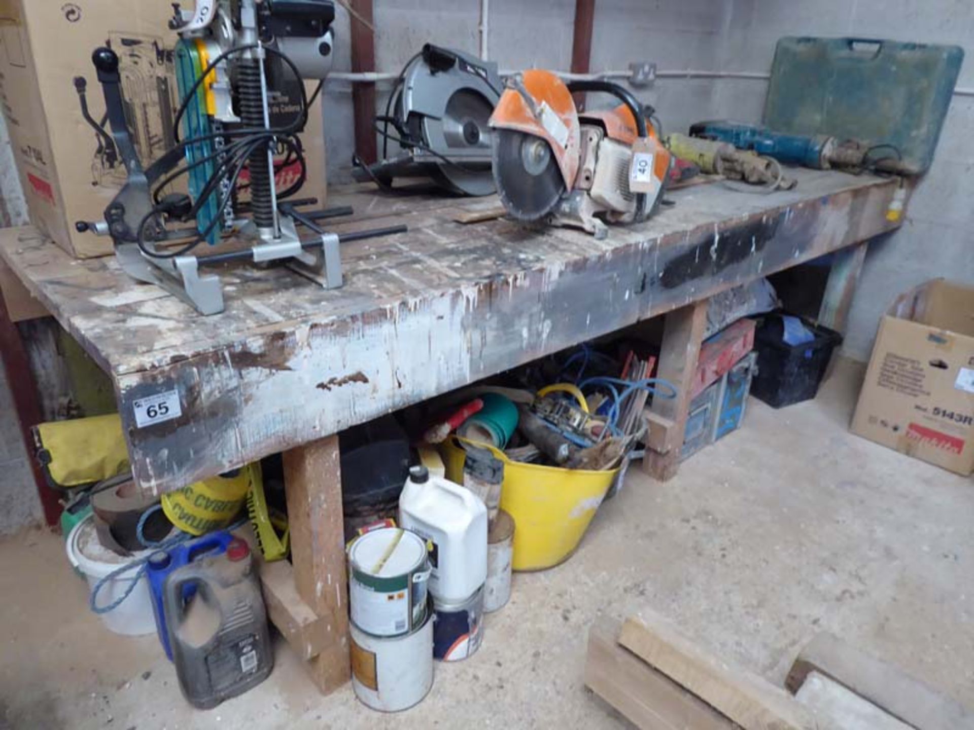 2 3m carpenters workbenches