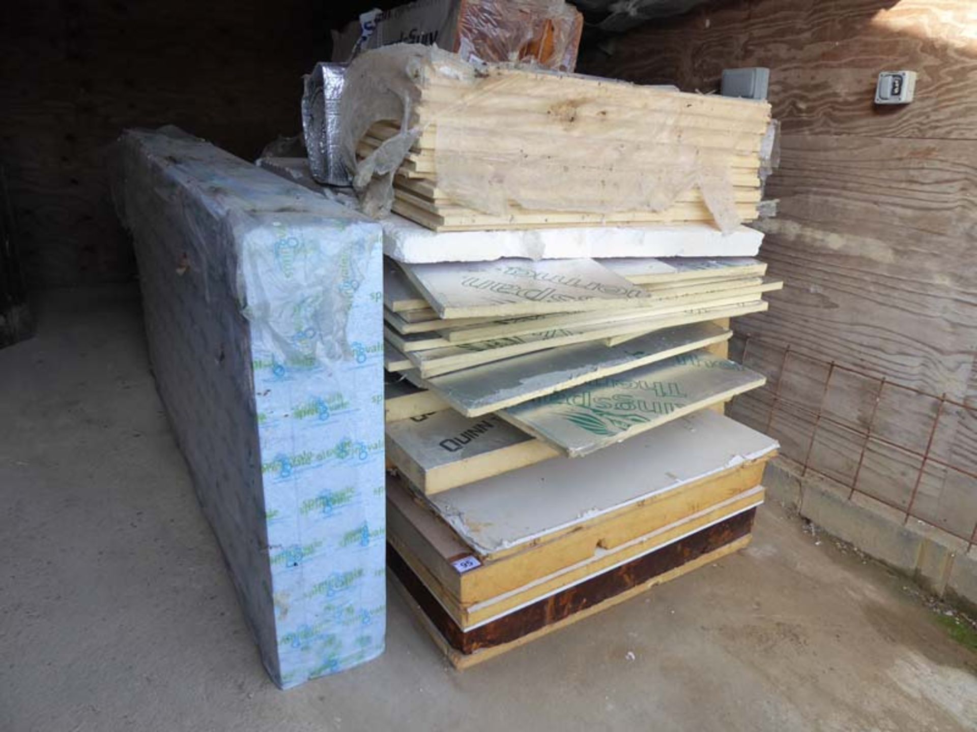 Qty of Kingspan and other insulation batts etc