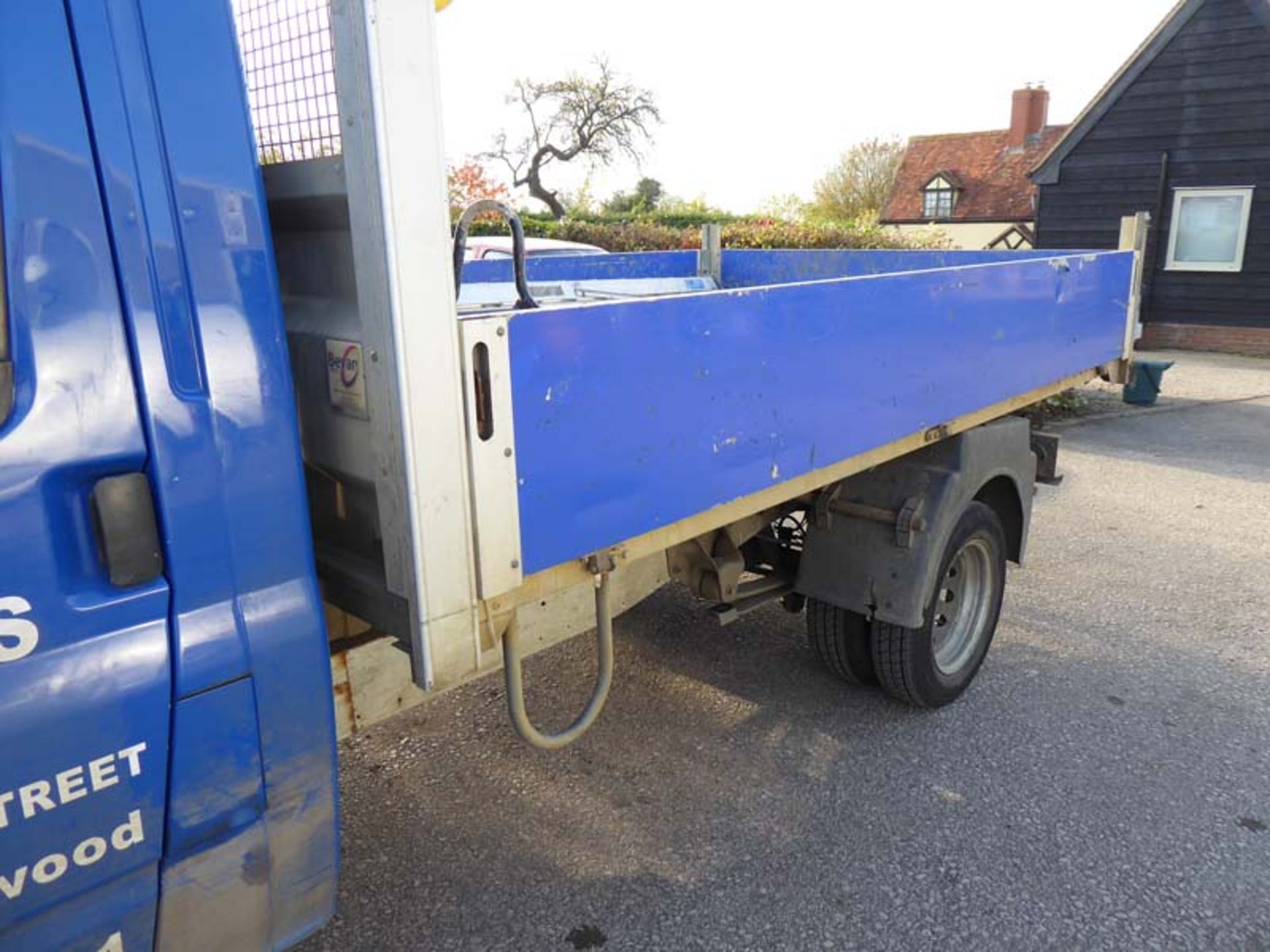 Ford Transit 100 T350M RWD Diesel Tipper Registration Number: BF59 TPY First Registered: 23/11/09 - Image 6 of 12