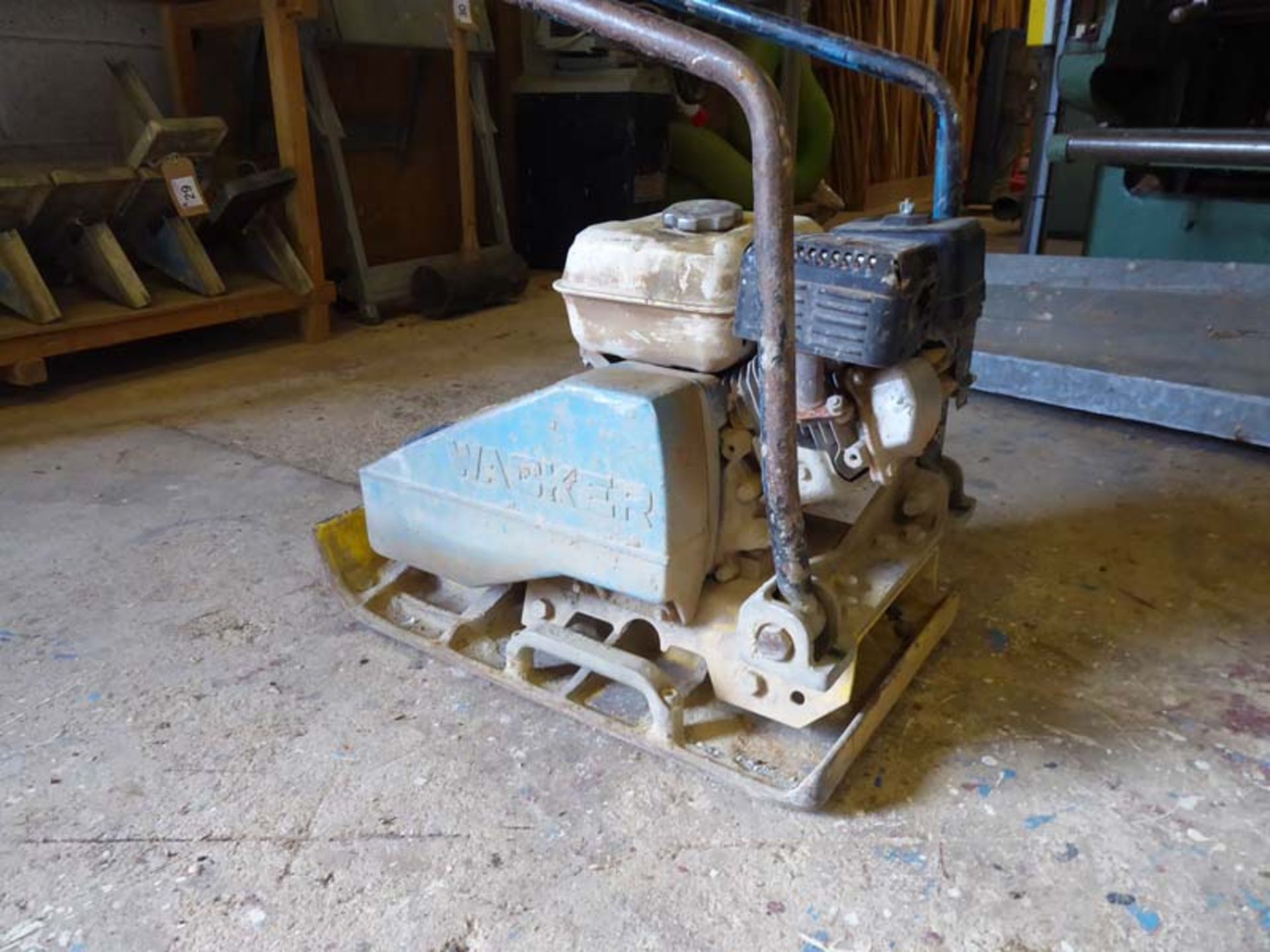 Wacker building compacter with Honda GX160 petrol engine - Bild 2 aus 2