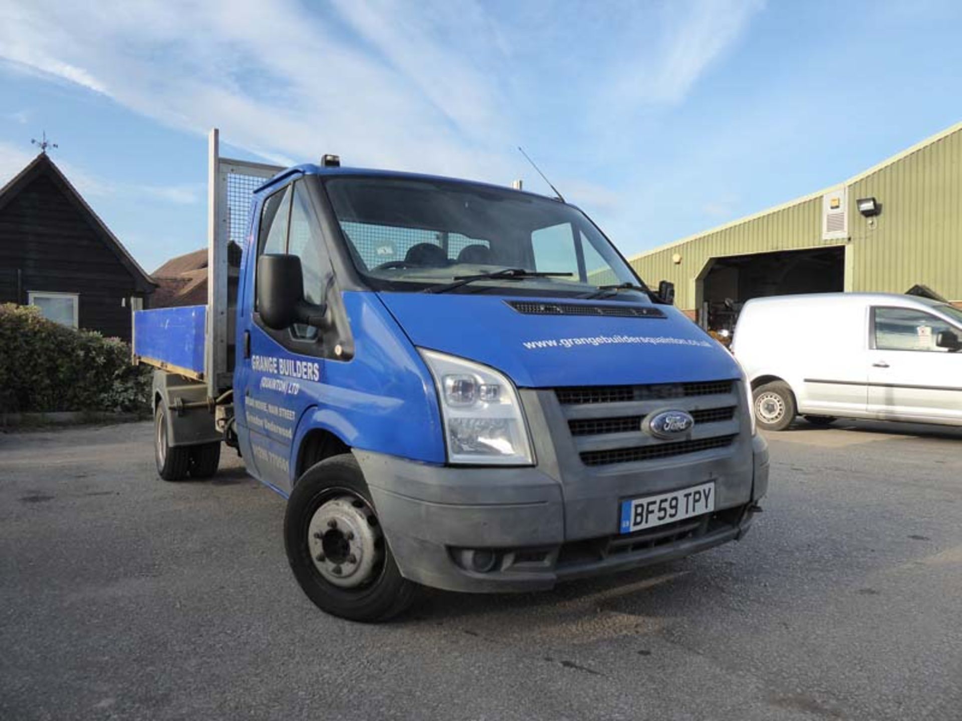 Ford Transit 100 T350M RWD Diesel Tipper Registration Number: BF59 TPY First Registered: 23/11/09 - Image 2 of 12