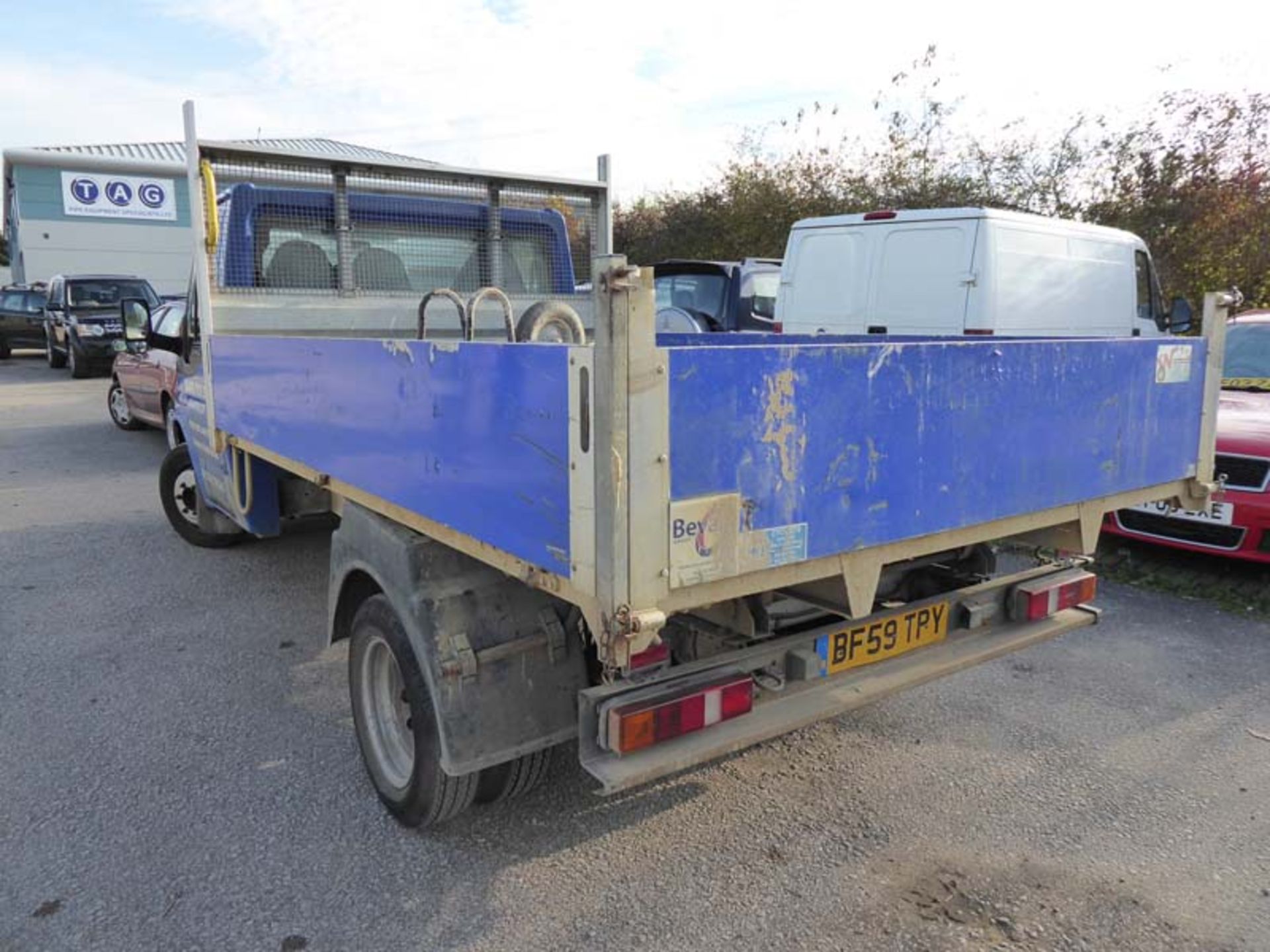 Ford Transit 100 T350M RWD Diesel Tipper Registration Number: BF59 TPY First Registered: 23/11/09 - Image 7 of 12