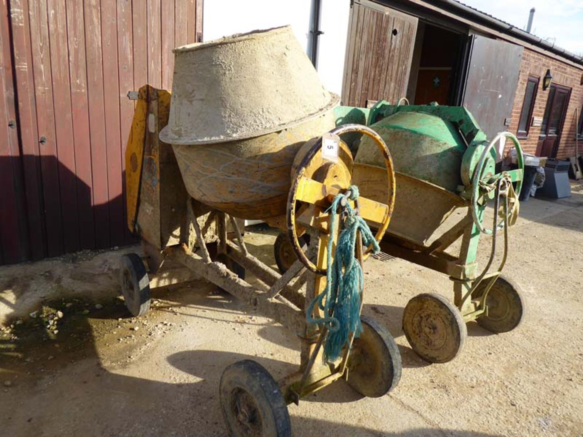 Benford CT2 5 3-1/2 diesel cement mixer