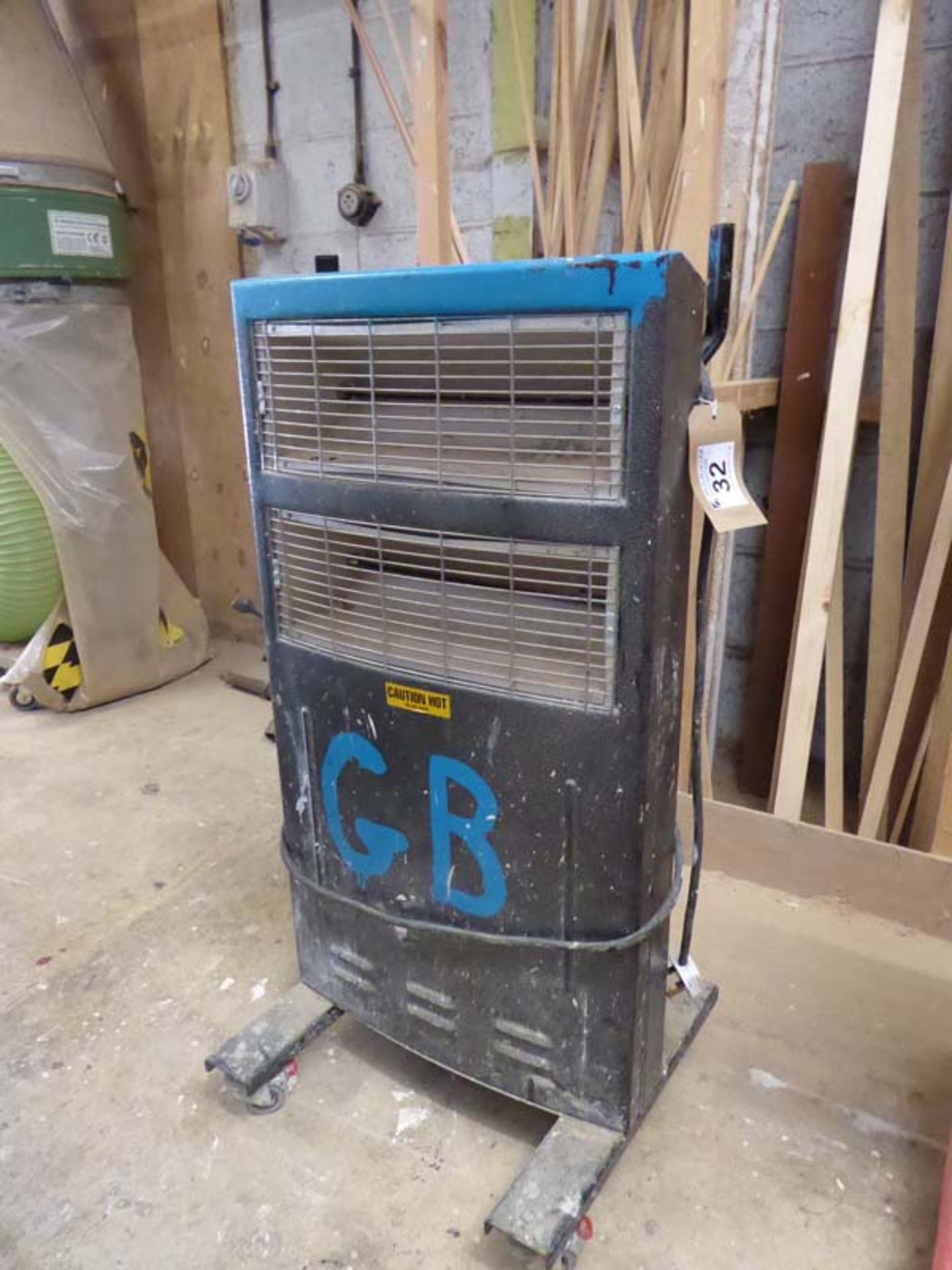 Birchwood Rhino workshop radiant heater, single phase electric