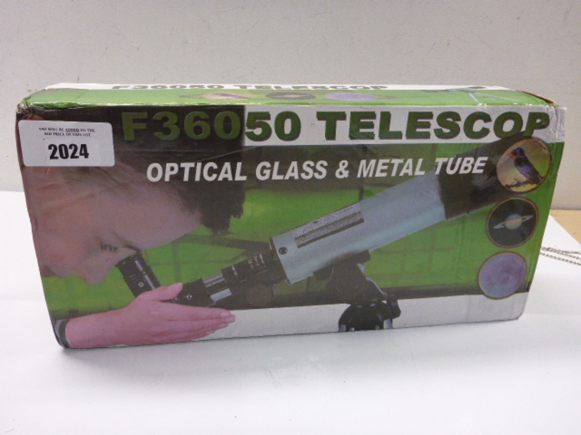 F36050 telescope in box