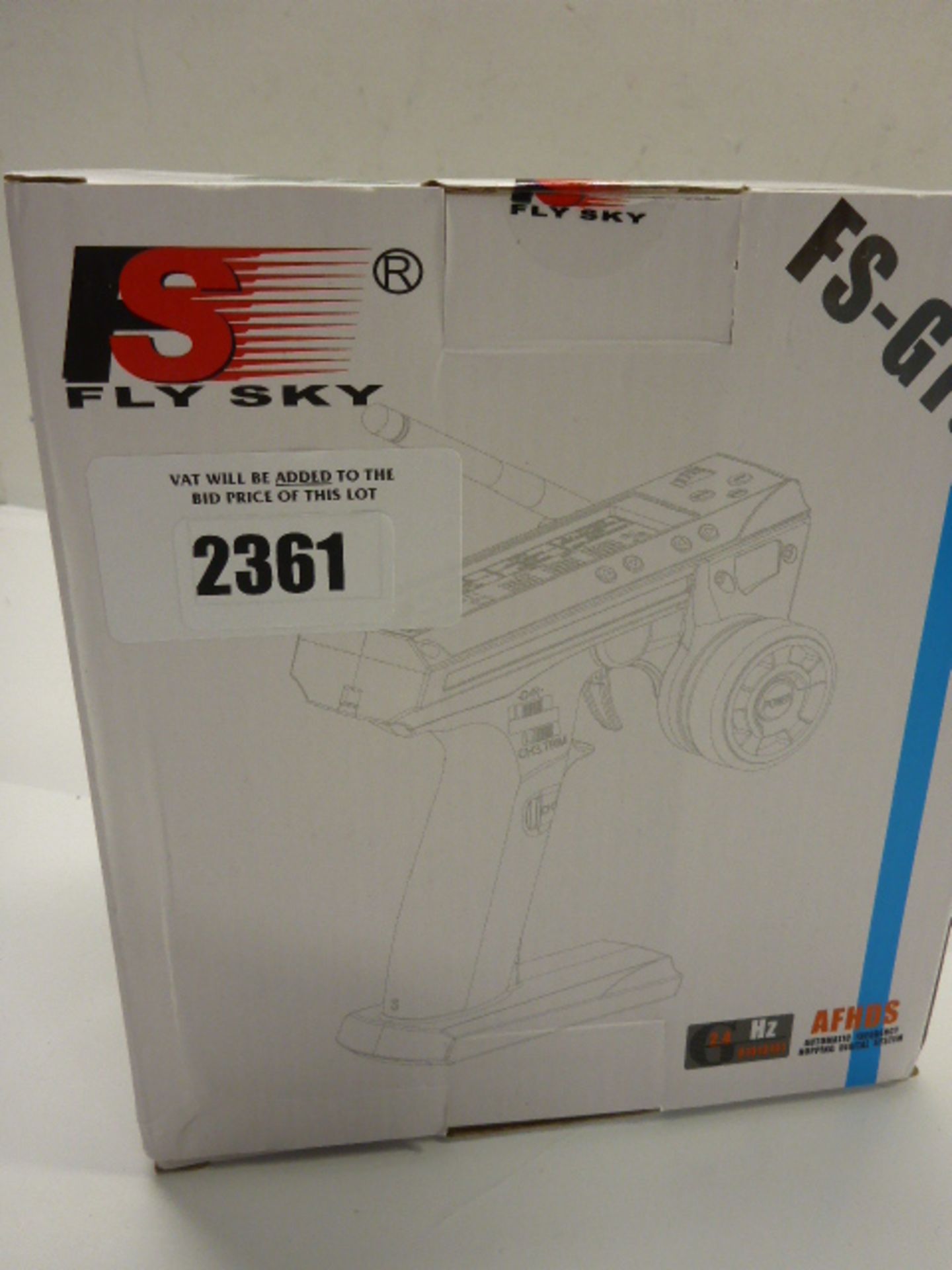 Fly Sky FS-GT3C 2.4GHz radio control boxed.