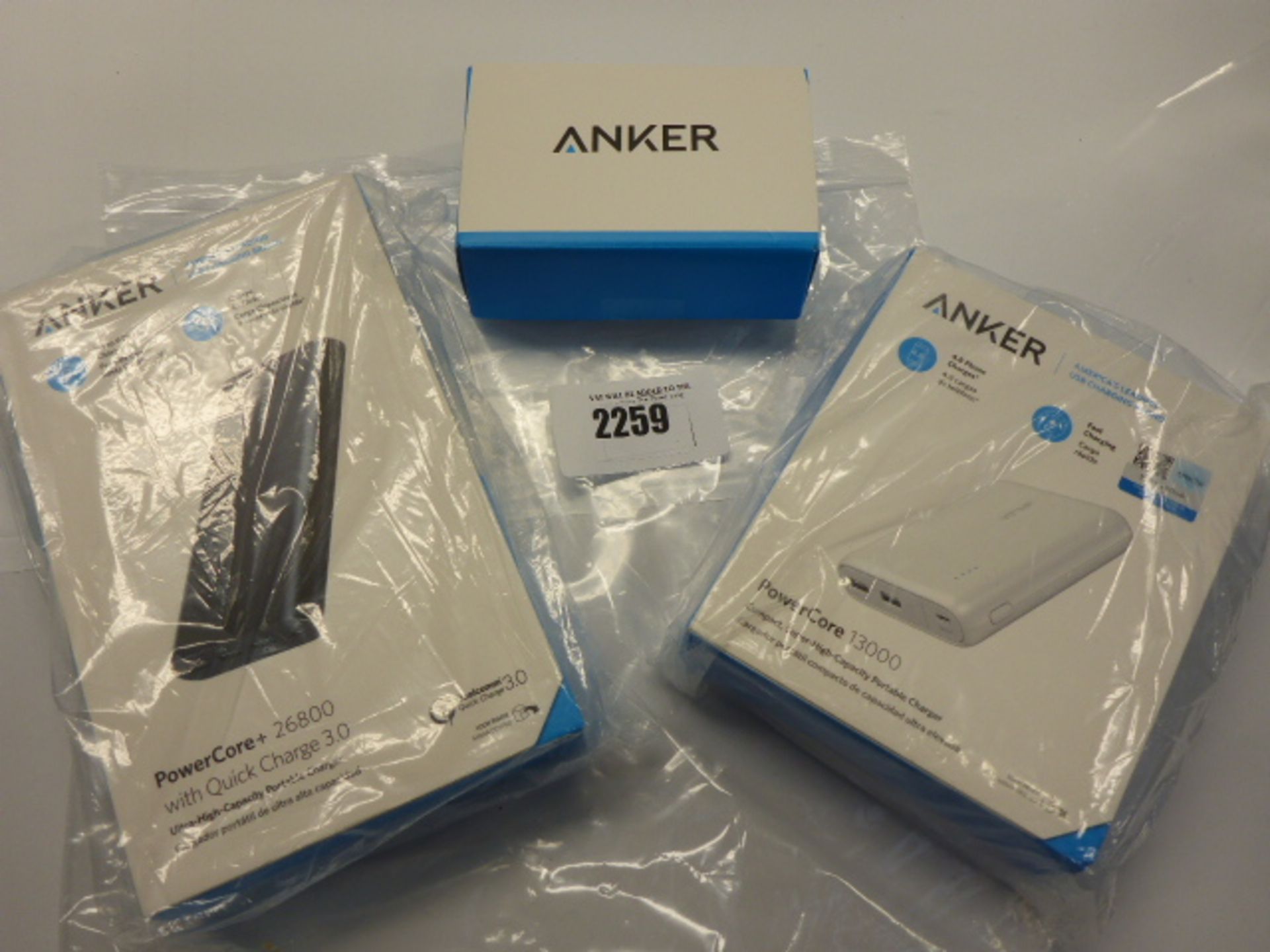 Anker PowerCore 26800, Anker PowerCore 13000 and Anker PowerCore 5000