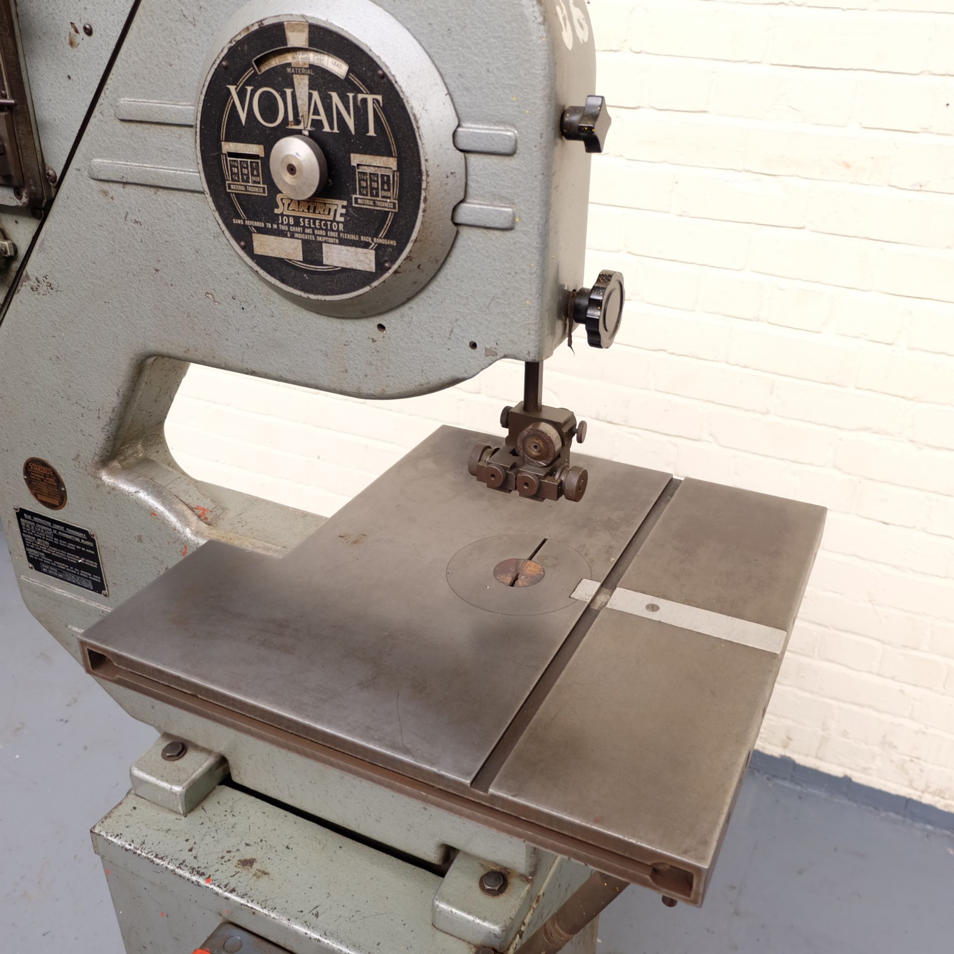 A STARTRITE Volant Vertical Bandsaw, Throat 18in, - Image 4 of 7