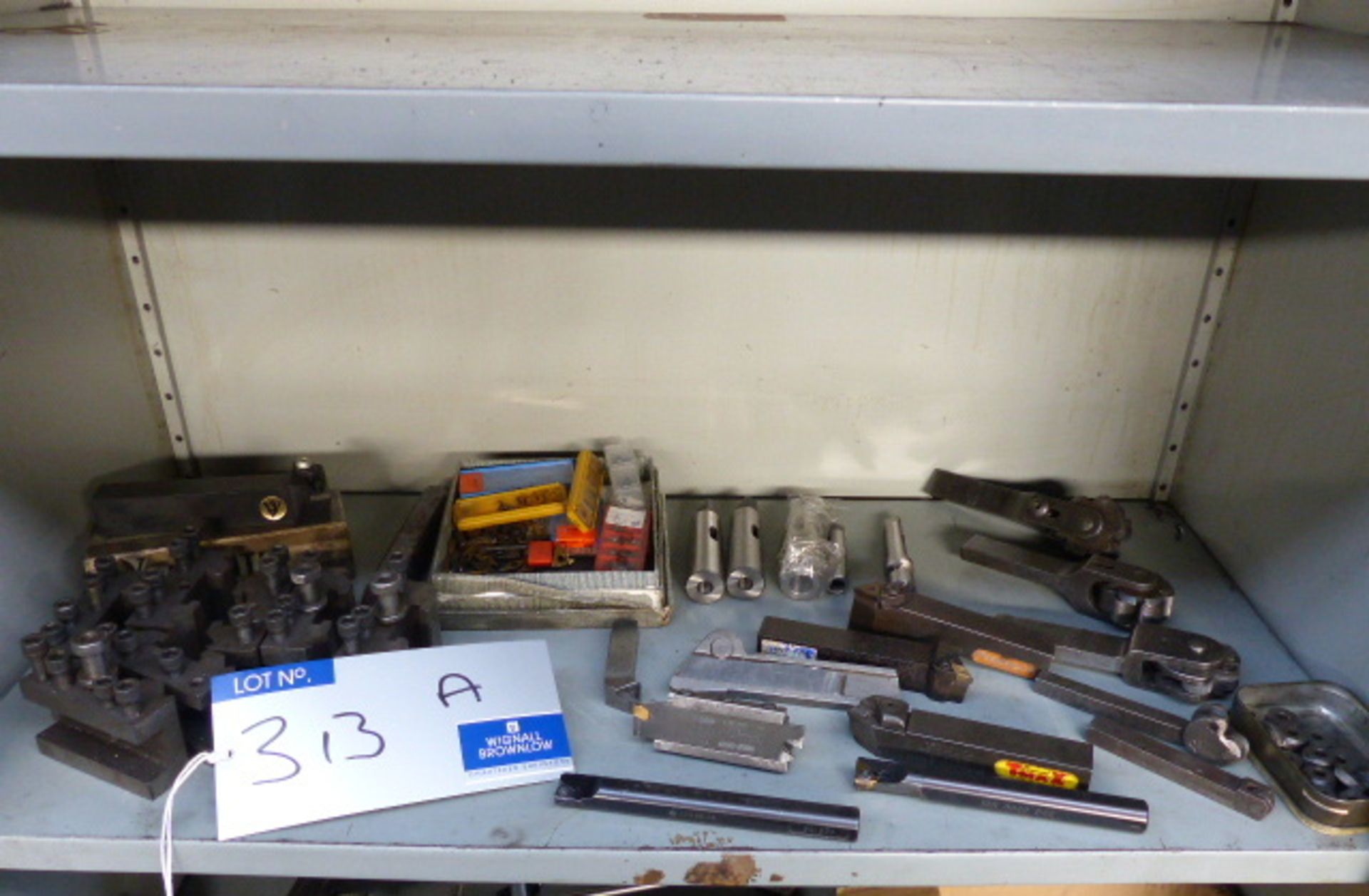 A Quantity of Lathe Tooling (as lotted).