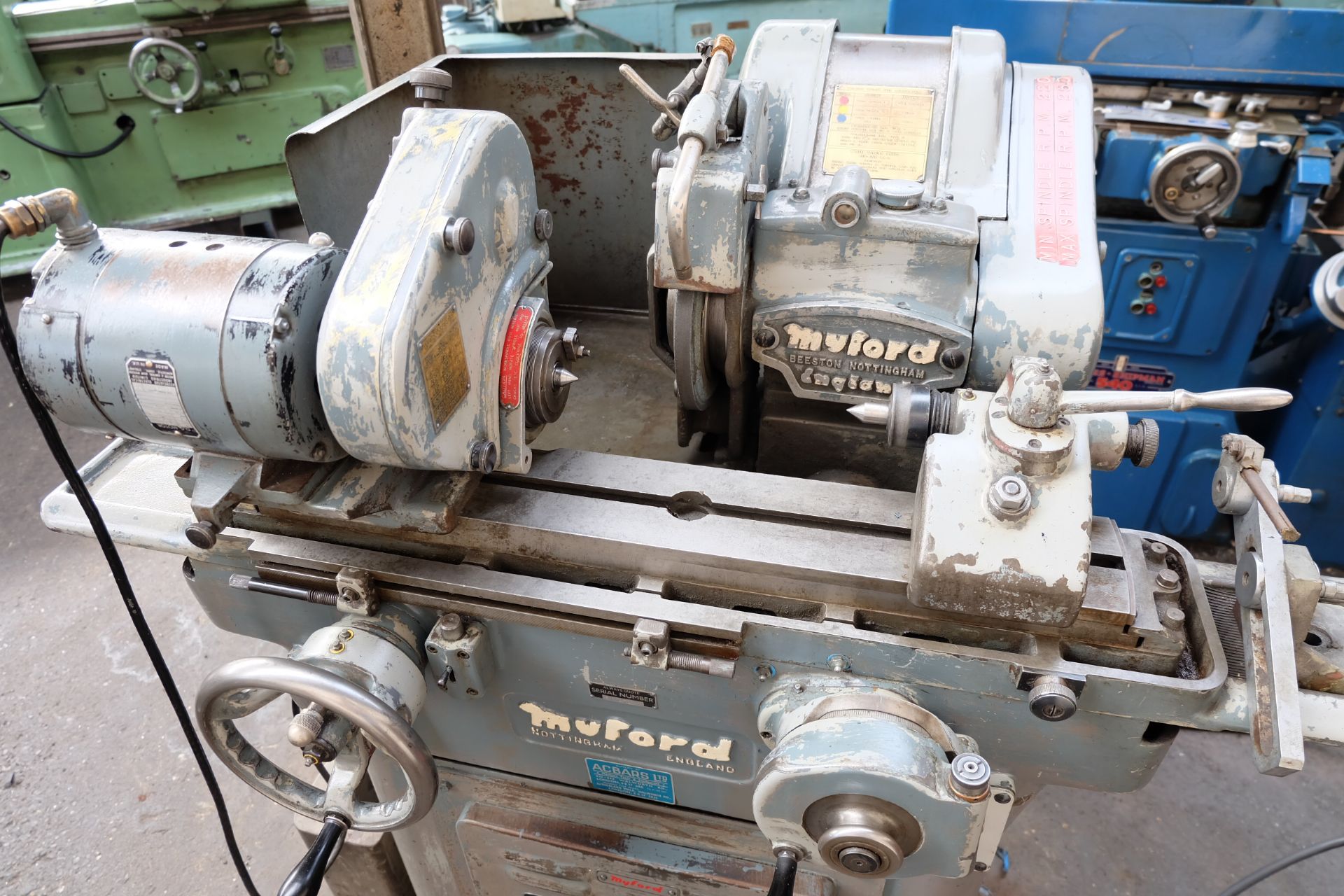 A Myford MG12 Cylindrical Grinding Machine: 5in swing x 12in centres. - Image 2 of 3