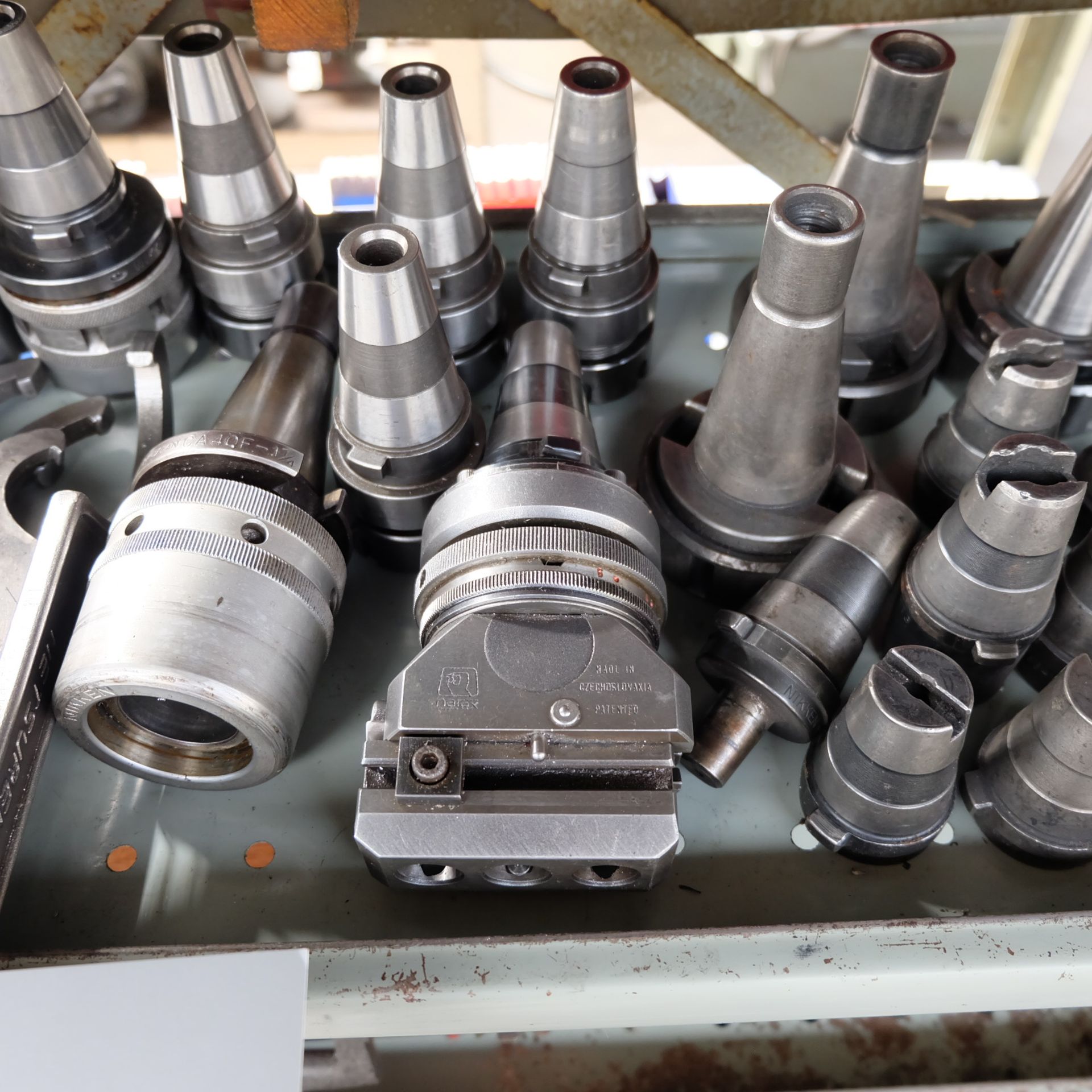 Assorted Quick Change Milling Chucks including Face Mill and Narex Boring and Facing Head. - Image 4 of 4