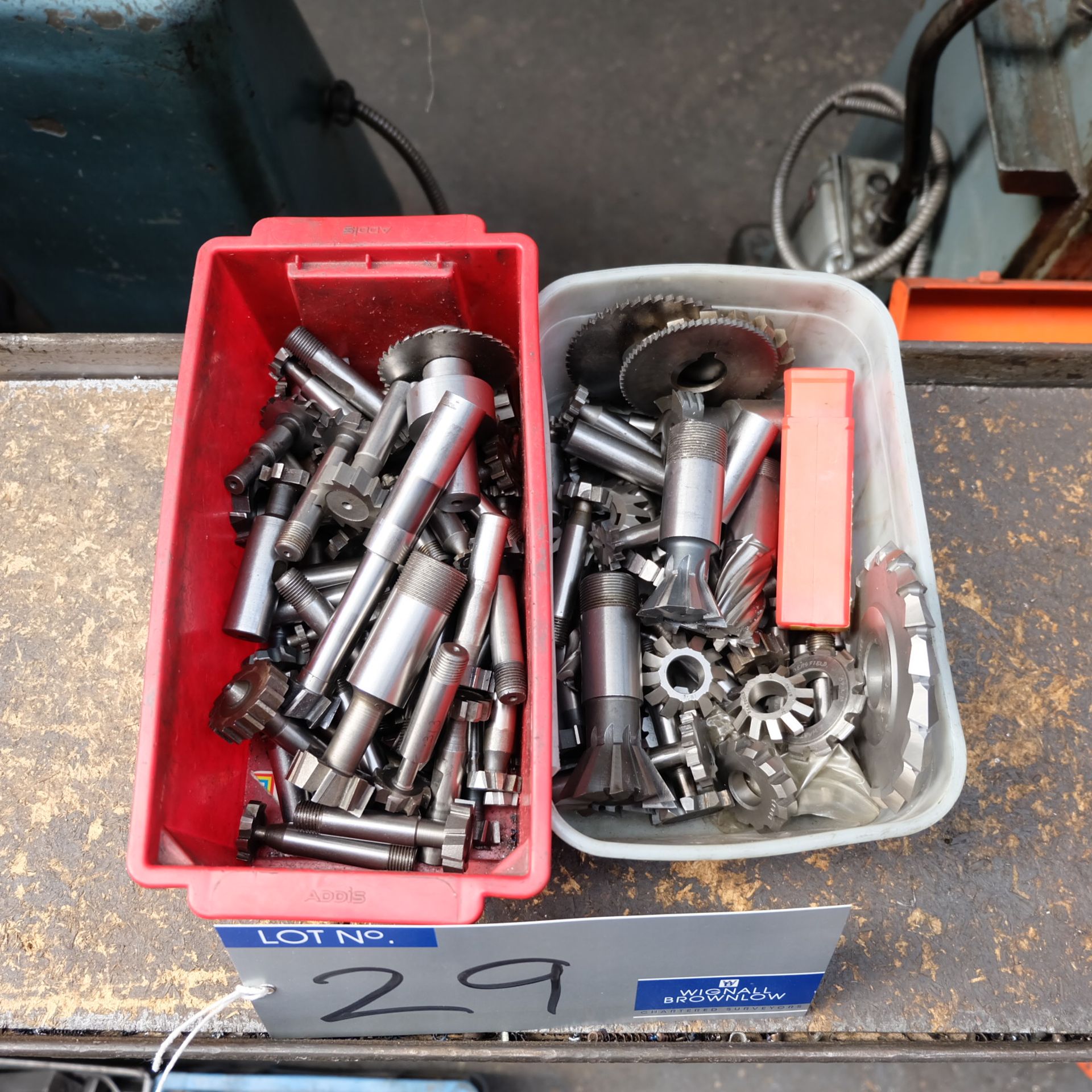 2 Boxes of Assorted Milling Cutters.