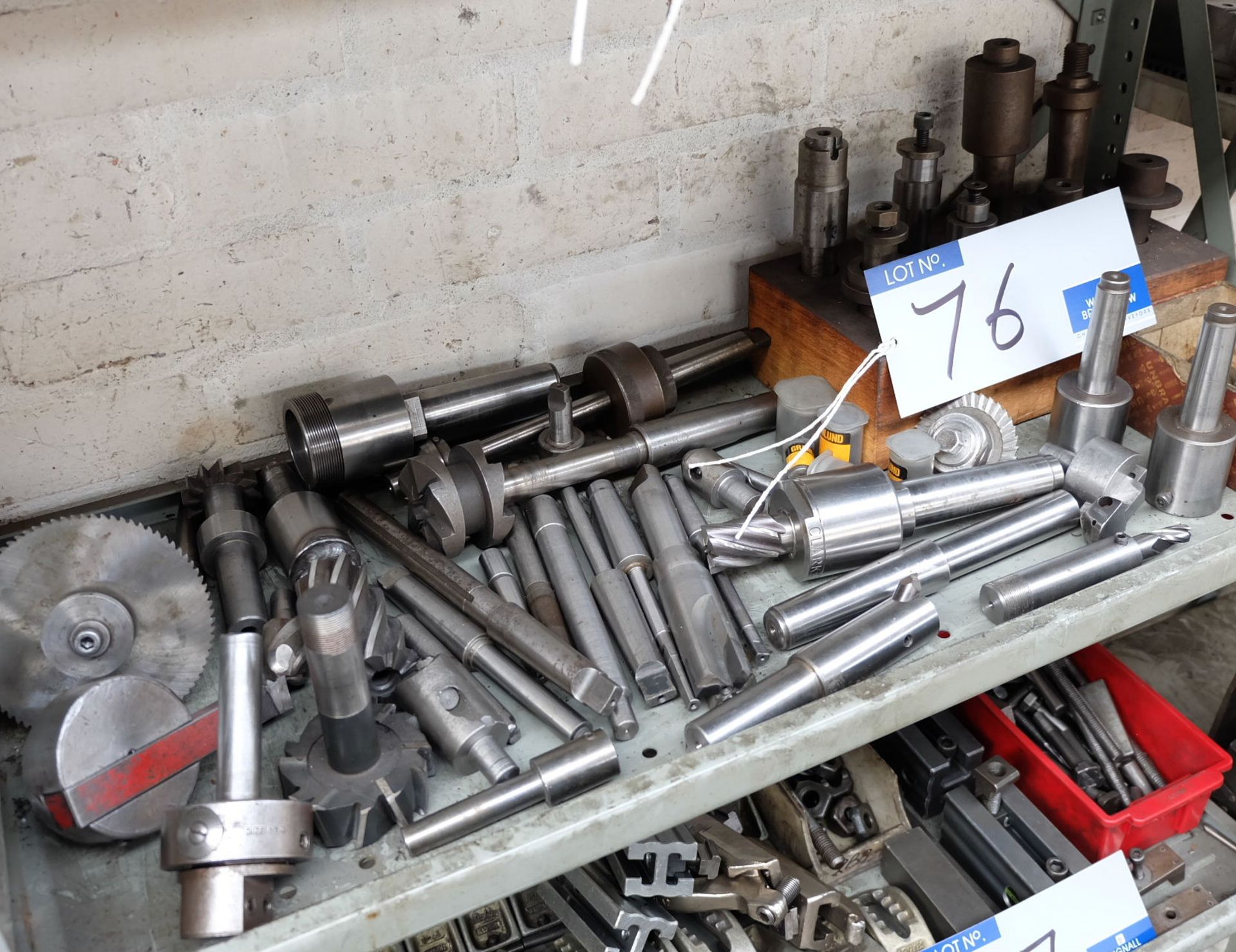 Assorted Spindle Tooling (as lotted).
