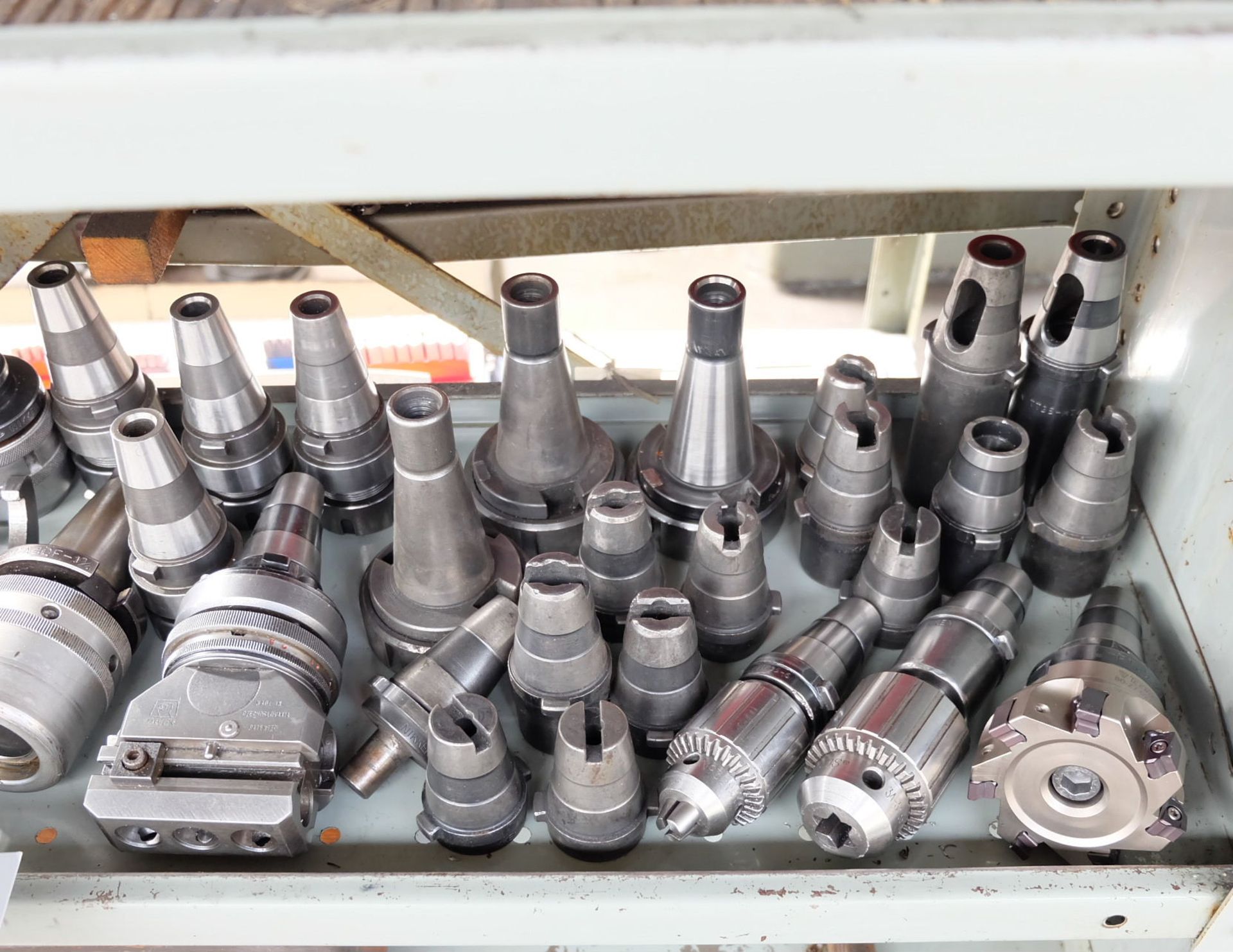 Assorted Quick Change Milling Chucks including Face Mill and Narex Boring and Facing Head. - Image 3 of 4