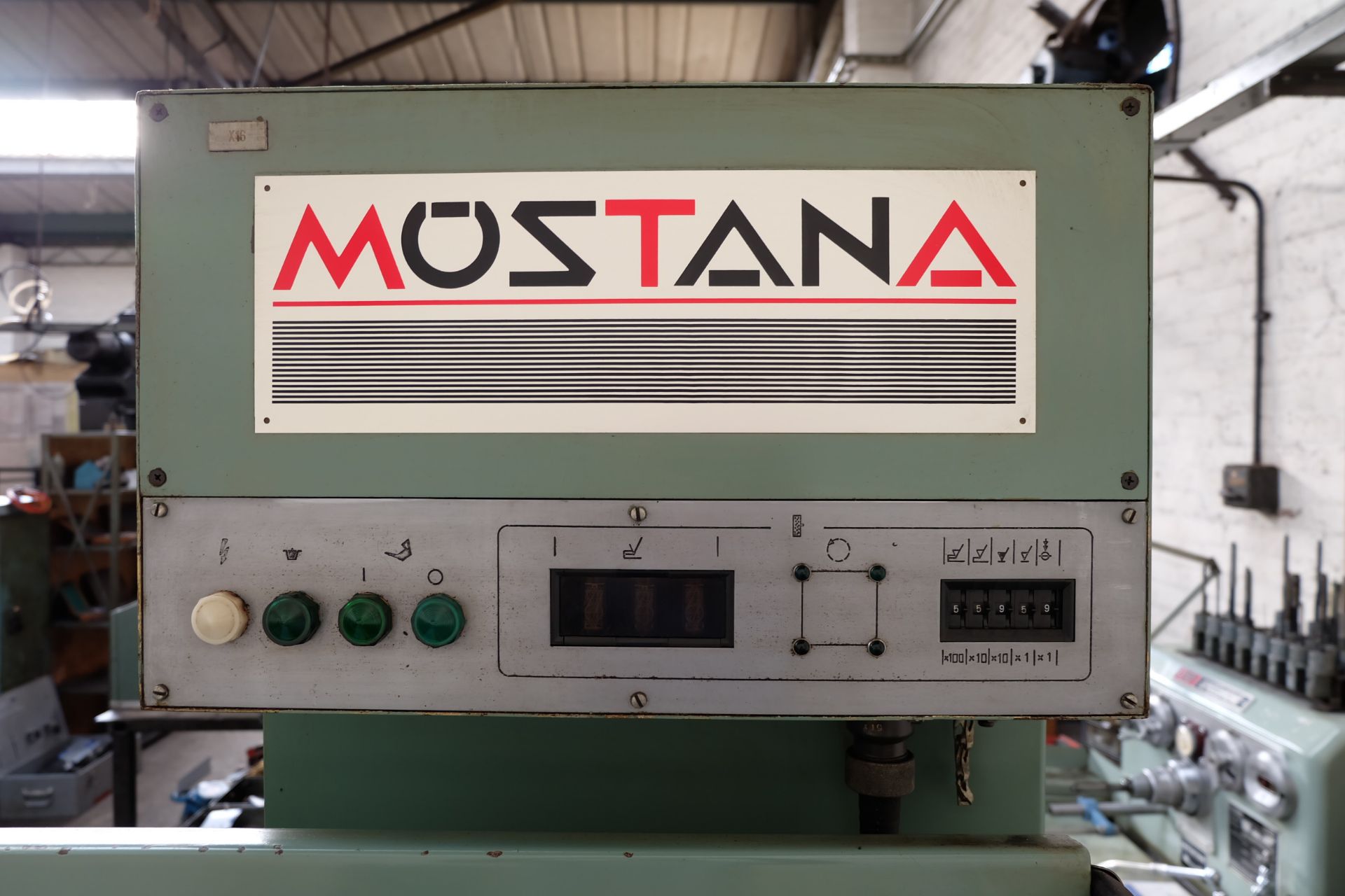 A Mostana Automatic Horizontal Surface Grinding Machine: 24in x 8in with coolant. - Image 6 of 8