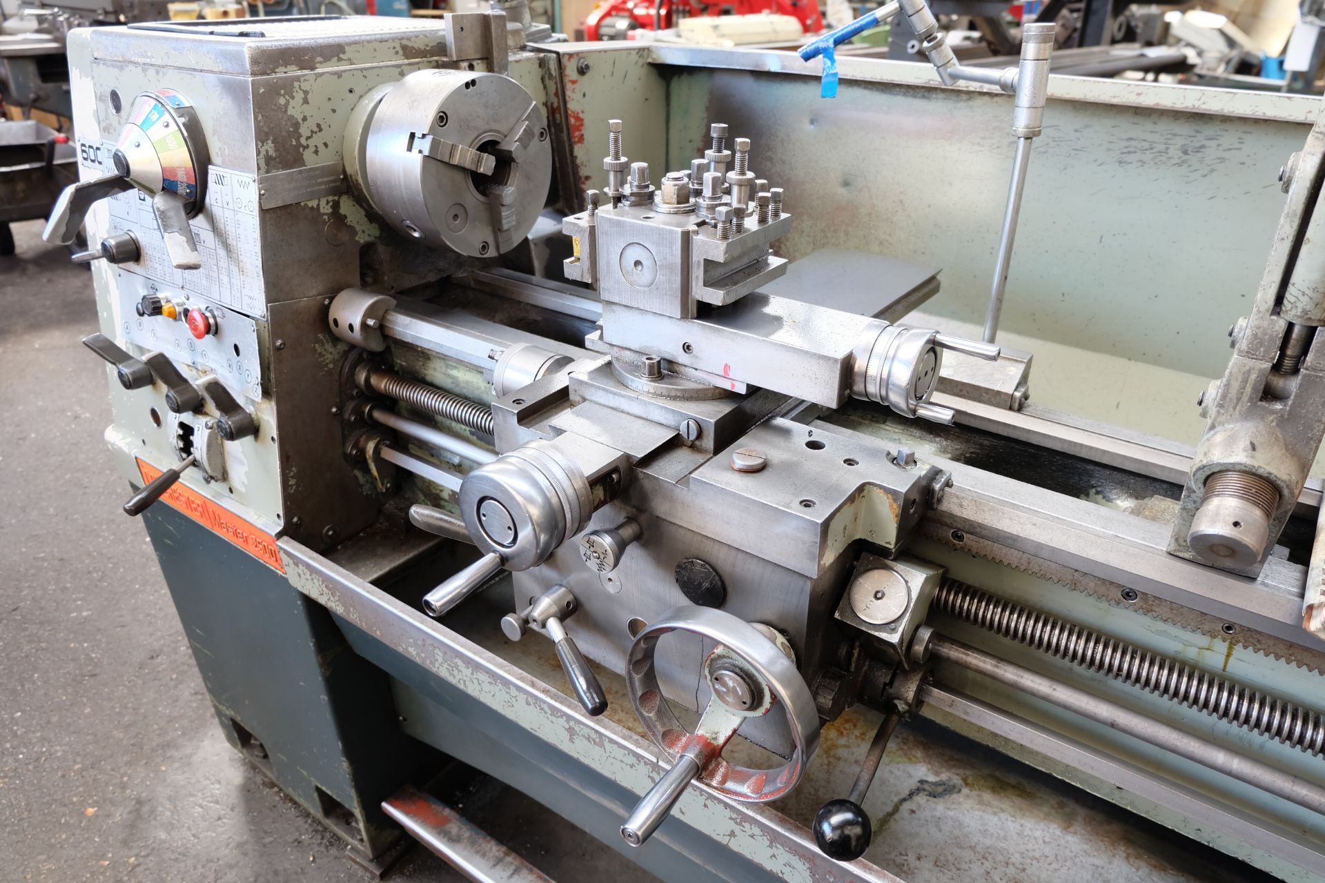 A Colchester Master 2500 SS and SC Lathe No.5/0003/03297: 13in swing x 40in centres, 3 jaw chuck, - Image 3 of 4