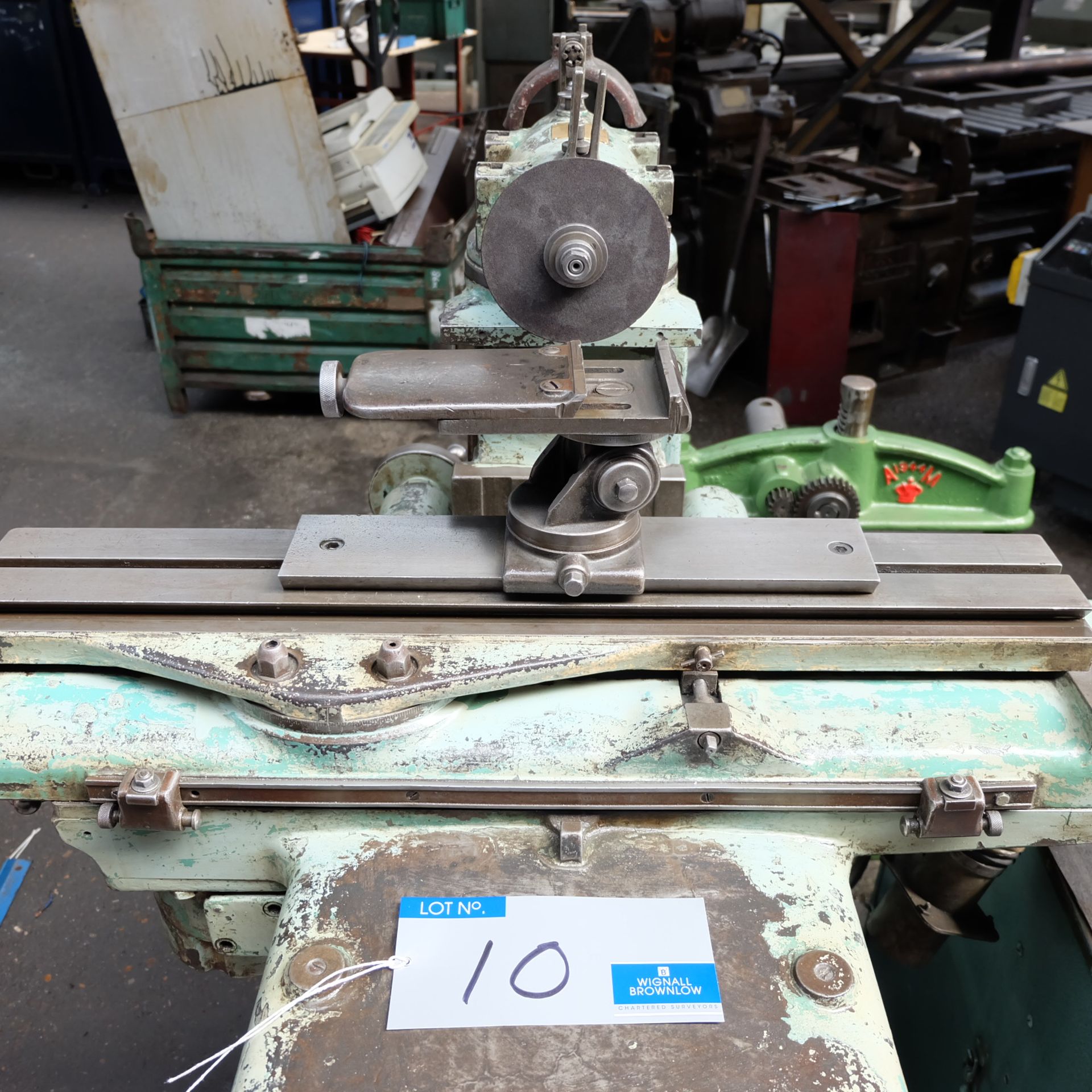 An Alfred H Schutte WU3 Tool and Cutter Grinder with dust extraction unit. - Image 3 of 4