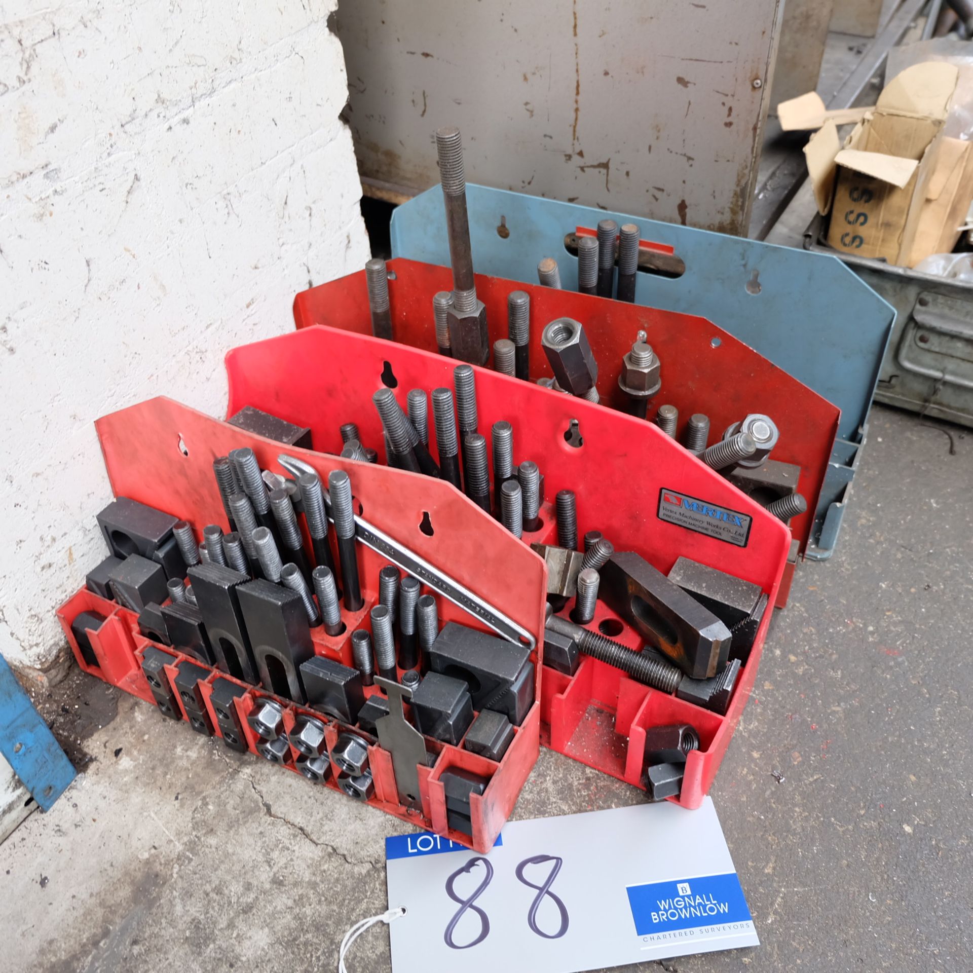 4 sets of Tool Clamps.