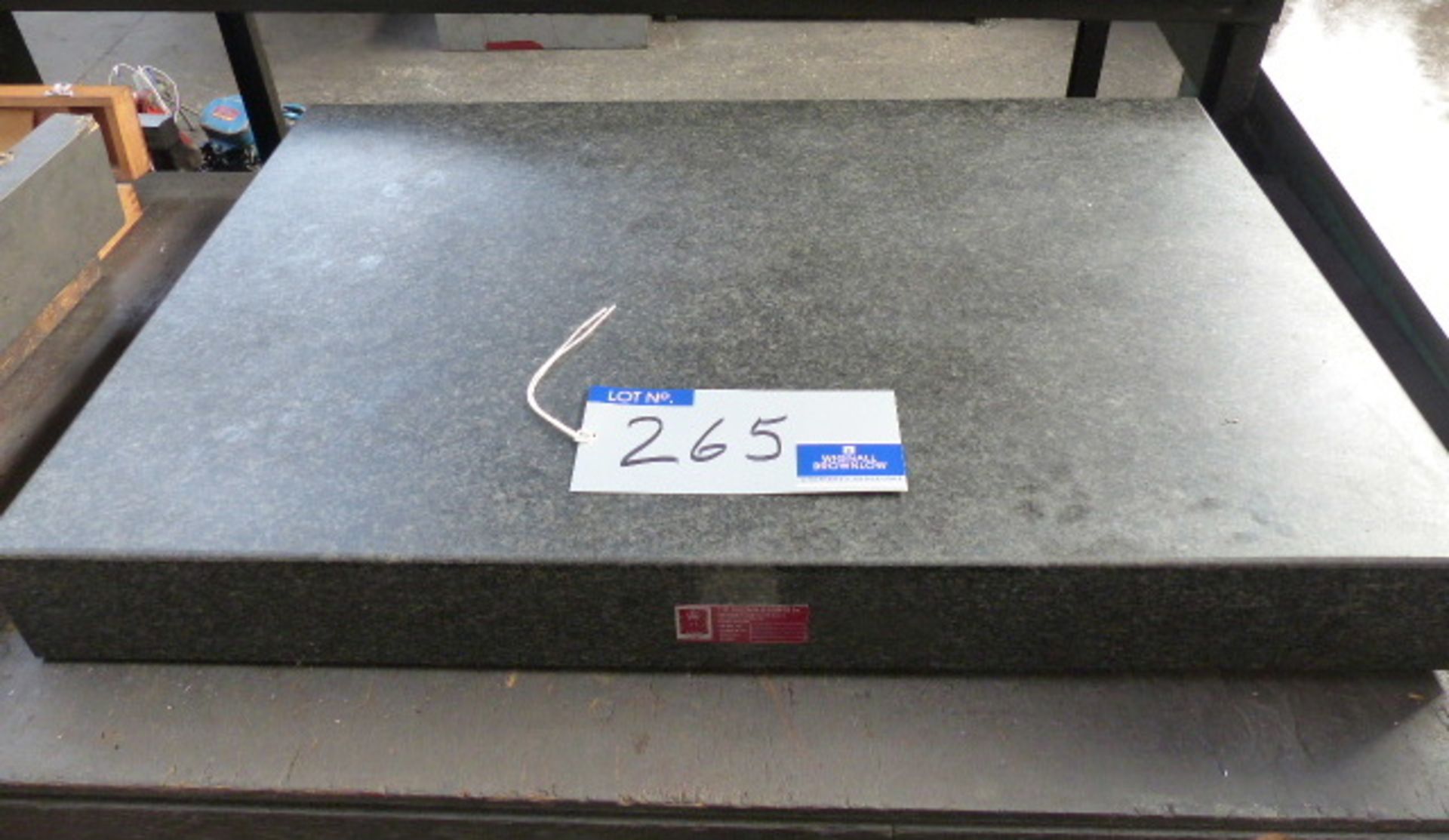 A Surface Flatness Company Granite Surface Plate, 3ft x 2ft.