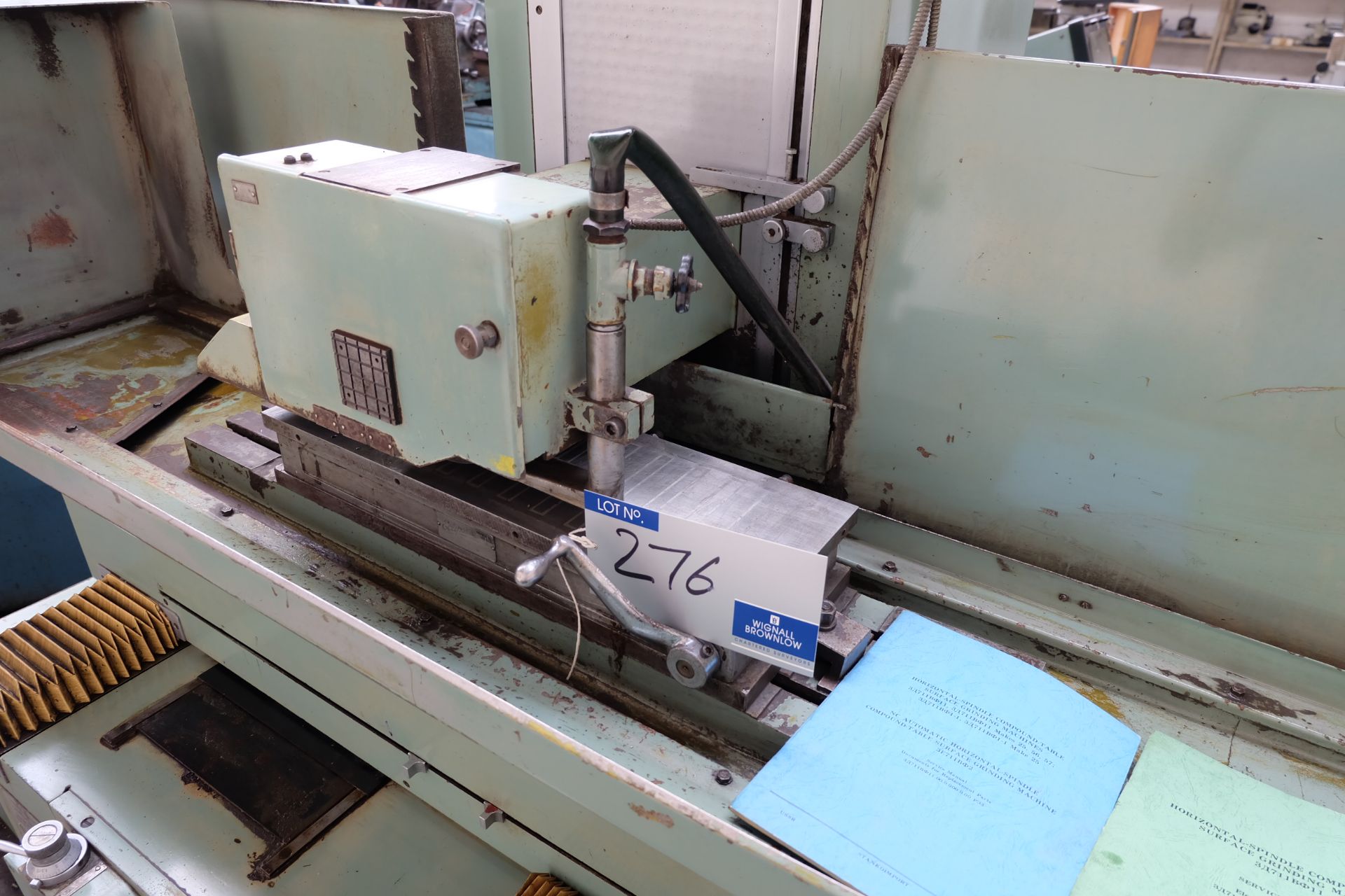 A Mostana Automatic Horizontal Surface Grinding Machine: 24in x 8in with coolant. - Image 5 of 8