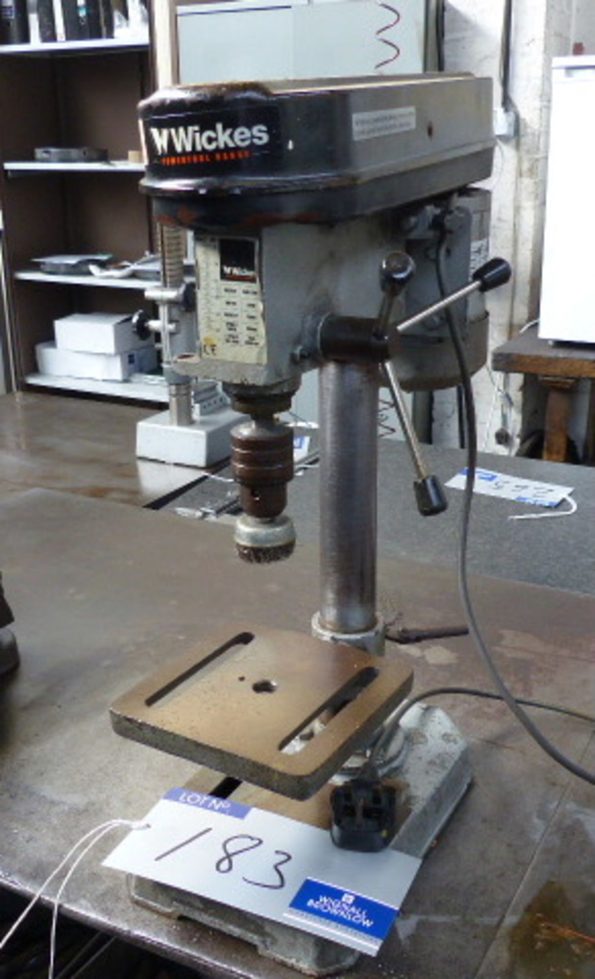 A Wickes 13mm Bench Type Pillar Drill (1ph).