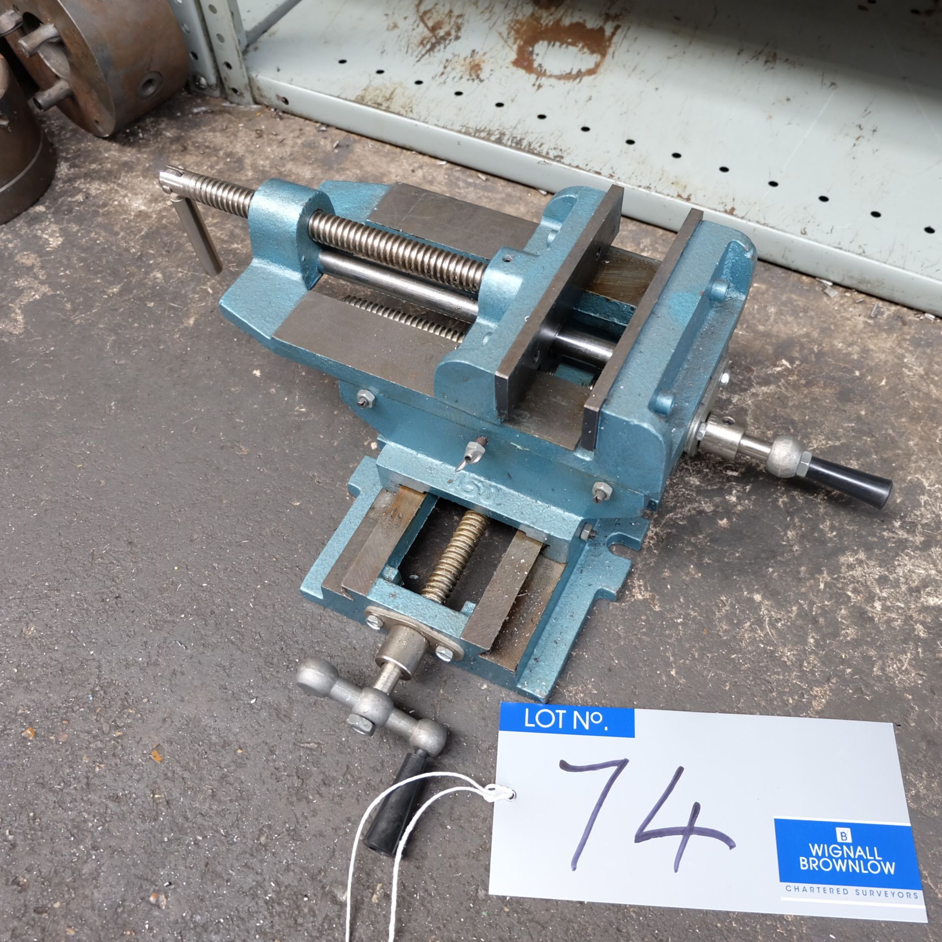 A 150mm Co-ordinate Machine Vice.