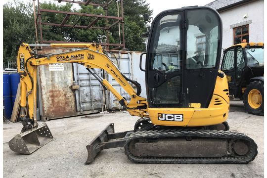 A JCB 8030ZTC Mini Crawler Excavator VIN No.JCB08030F01228799 (2006), indicated 7757 hours, 3, - Image 3 of 14