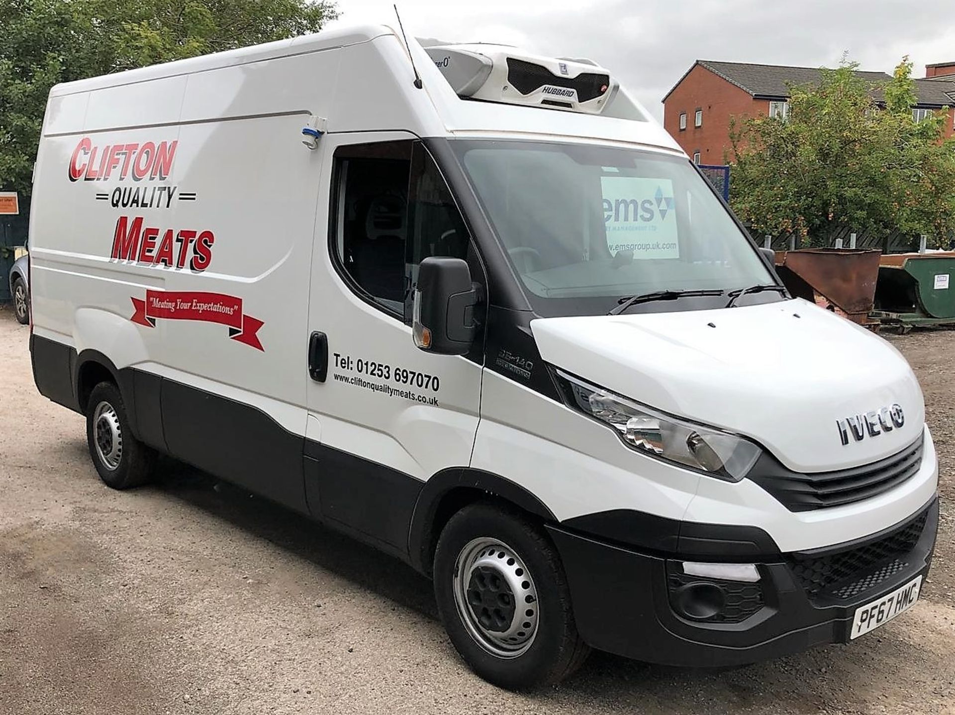 An Iveco Daily 35-140 Hi Matic High Roof Refrigera