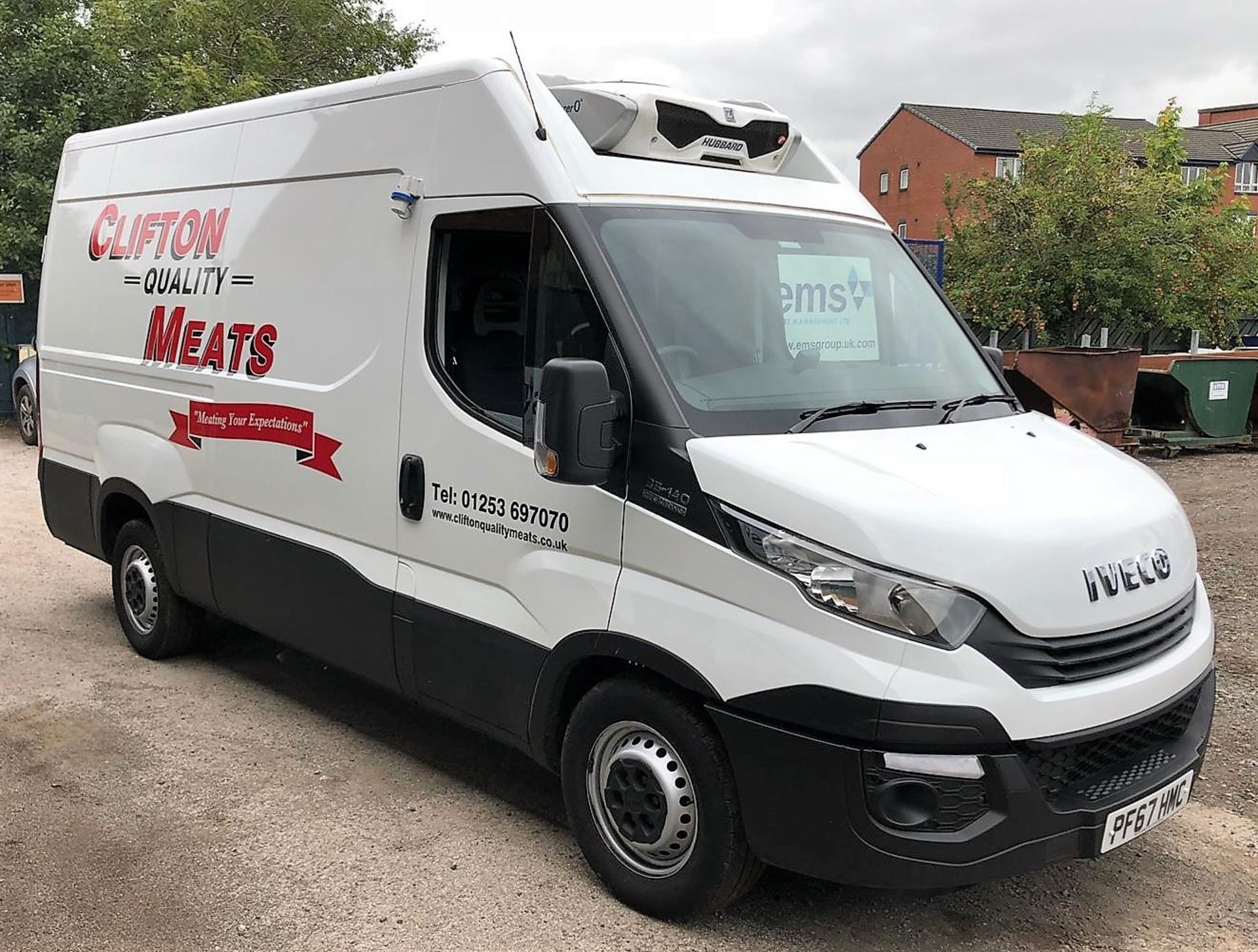 An Iveco Daily 35-140 Hi Matic High Roof Refrigera