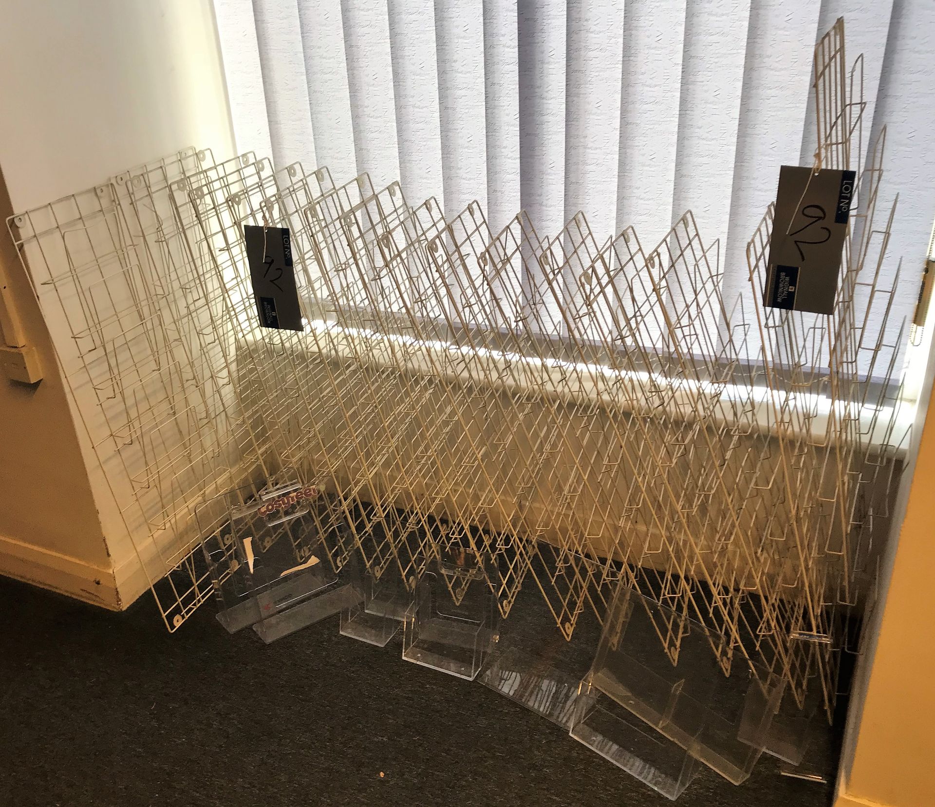 17 Various Leaflet Display Racks.