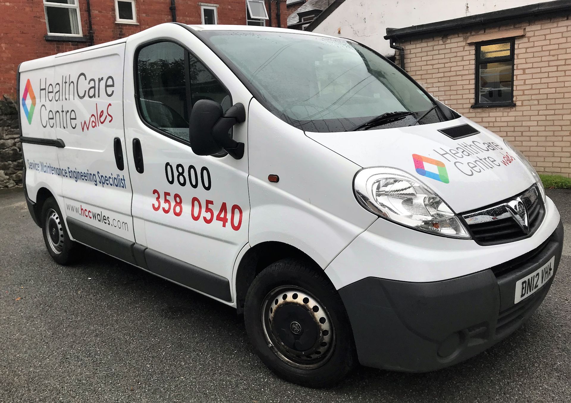 A Vauxhall Vivaro 2700 2.0CDTI Panel Van Reg. No.D