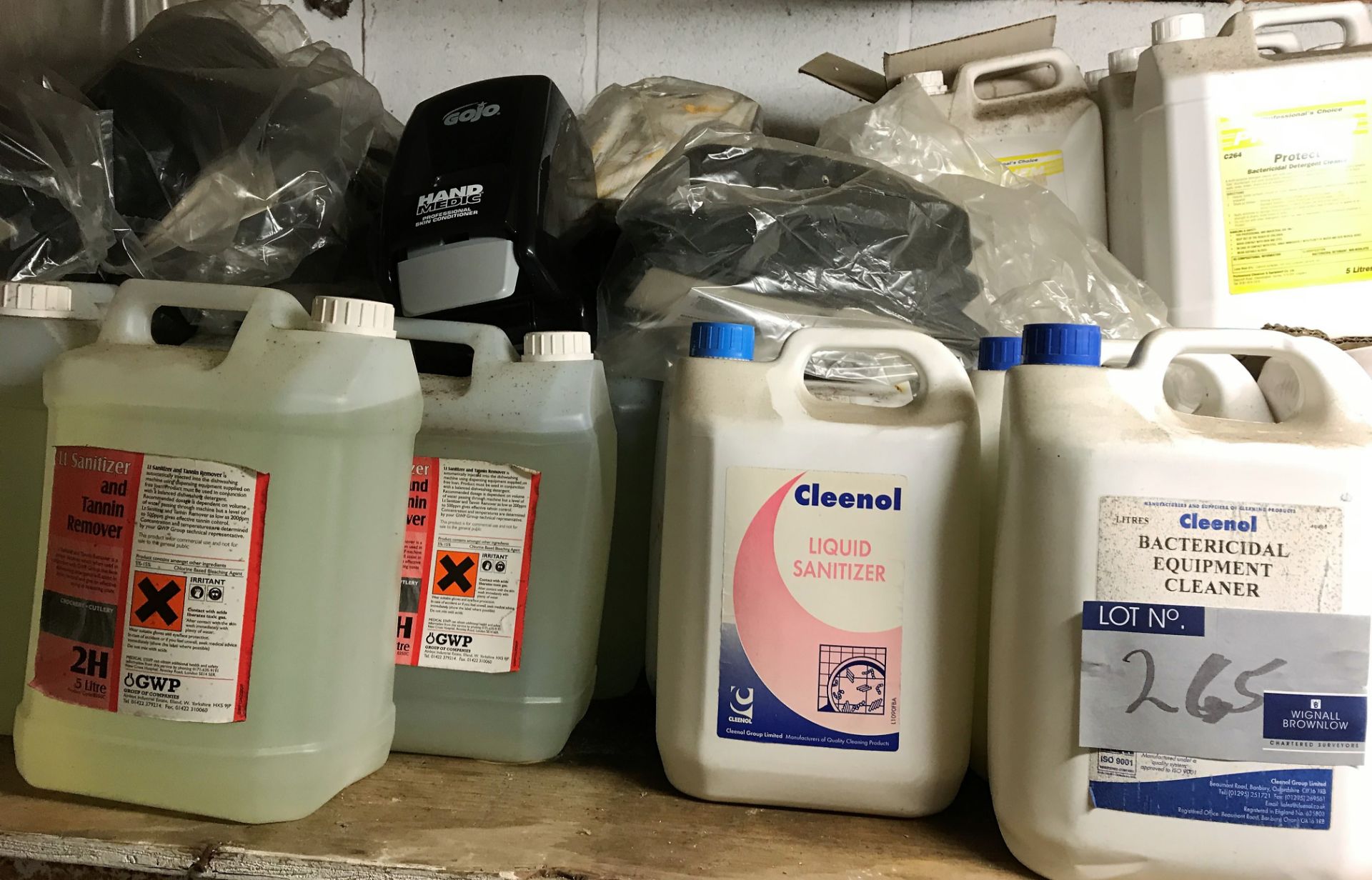 Assorted Detergents, Cleaning Solution, Sanitisers and Polishes (as lotted-to clear all). - Image 3 of 4