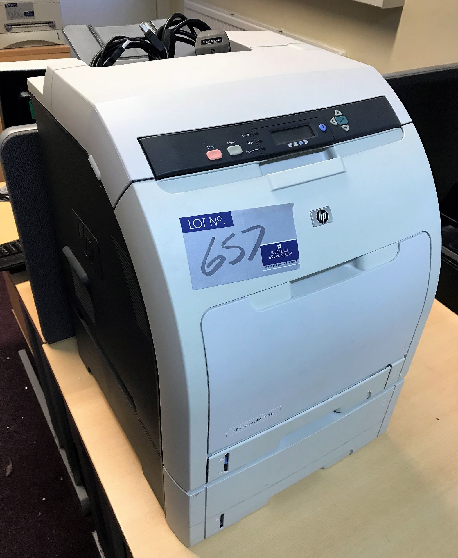 A HP Color LaserJet 3800dn Printer (Cornford Road, Blackpool).