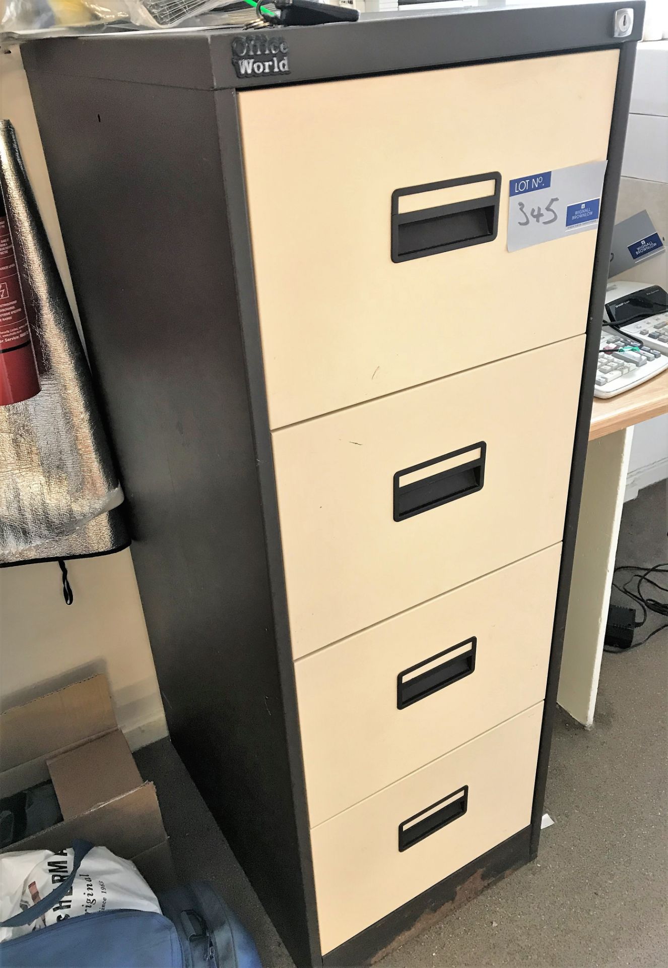 2-4 drawer Filing Cabinets (Fleetwood). - Image 2 of 2