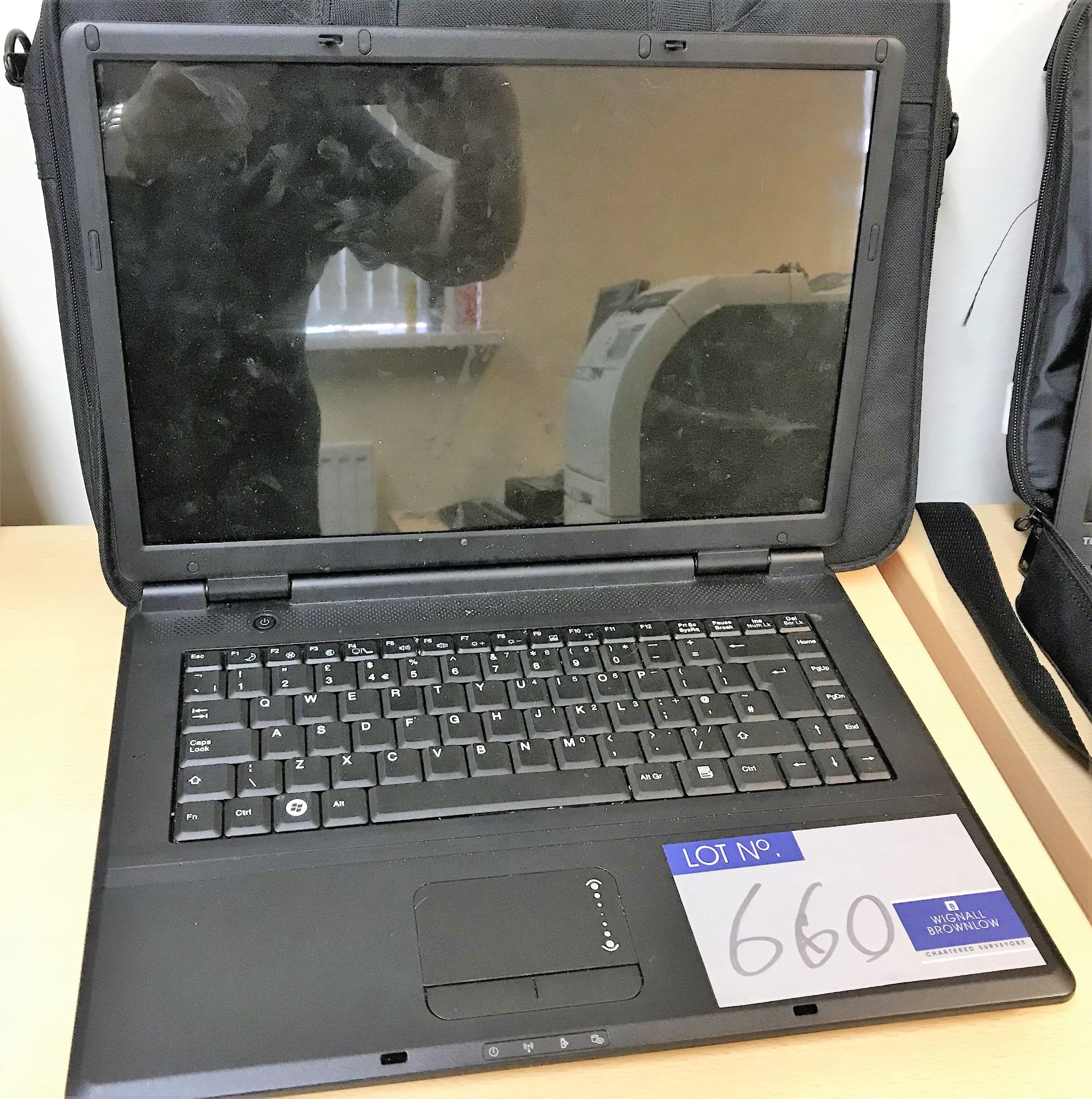 An Advent T2330 Lap Top Computer with Carry Bag (Cornford Road, Blackpool).