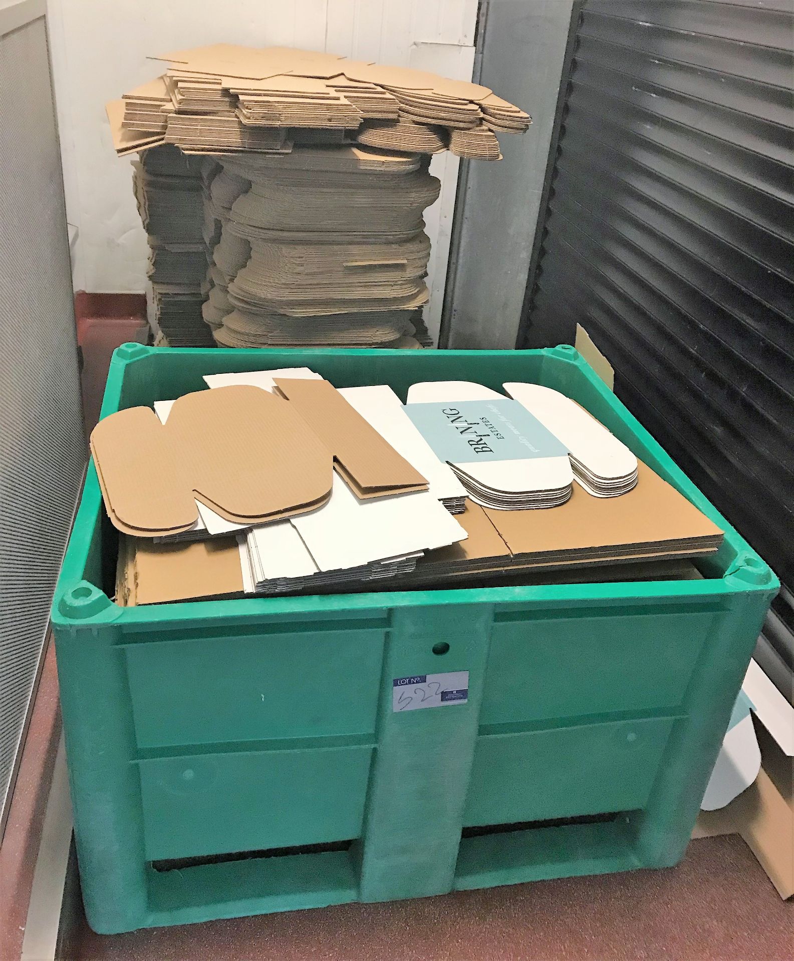 A Quantity of Flat Pack Cardboard Boxes (as lotted) (Cornford Road, Blackpool).