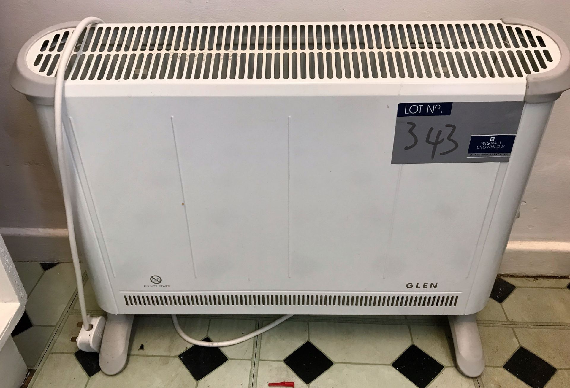 A Glen Electric Heater (Fleetwood).